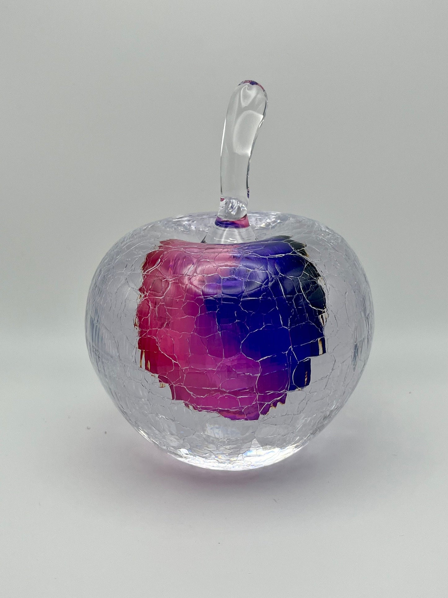 Handmade Blown Art Glass Shaped Sculpture