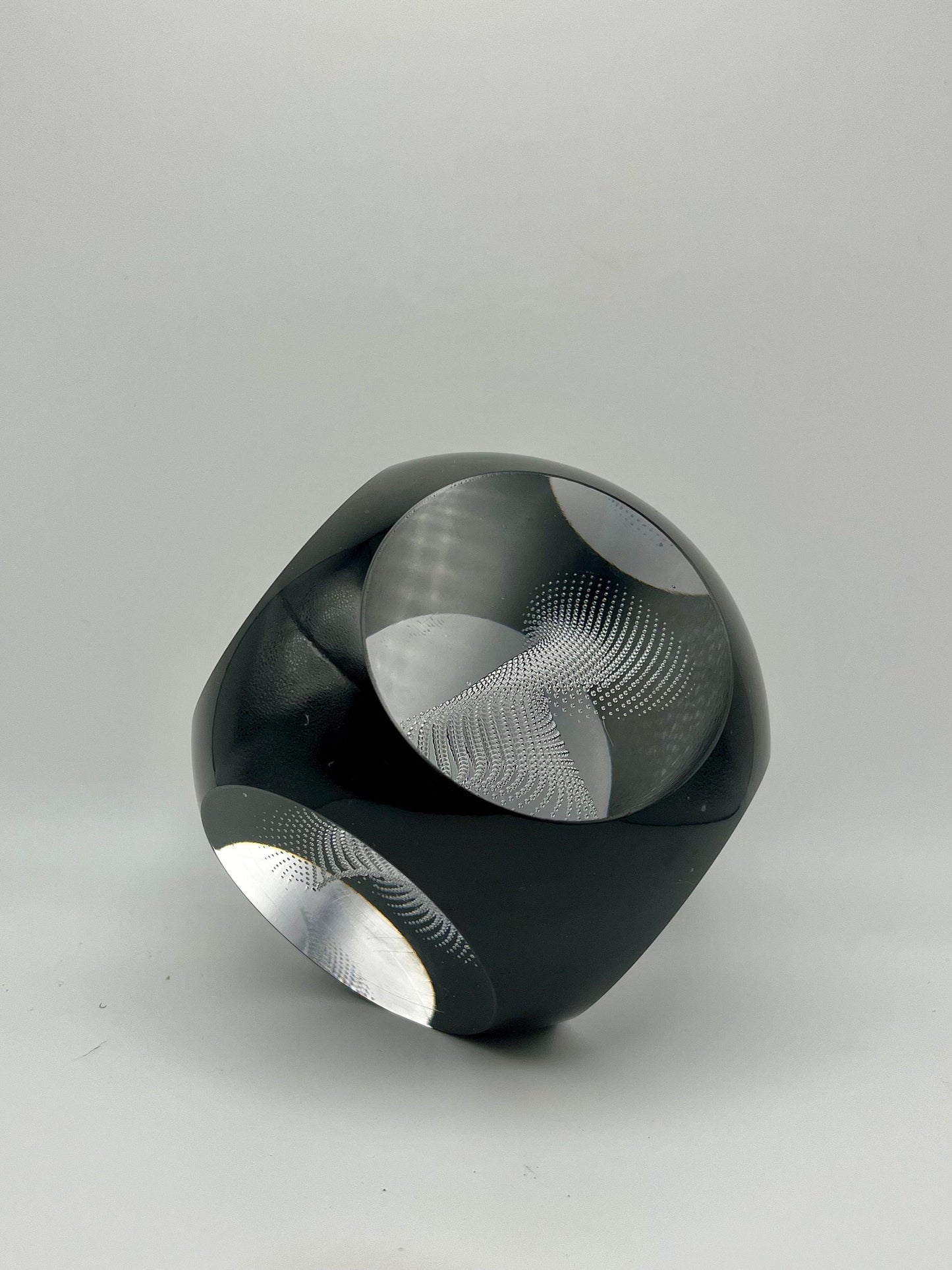 Handmade Blown Art Glass Shaped Sculpture
