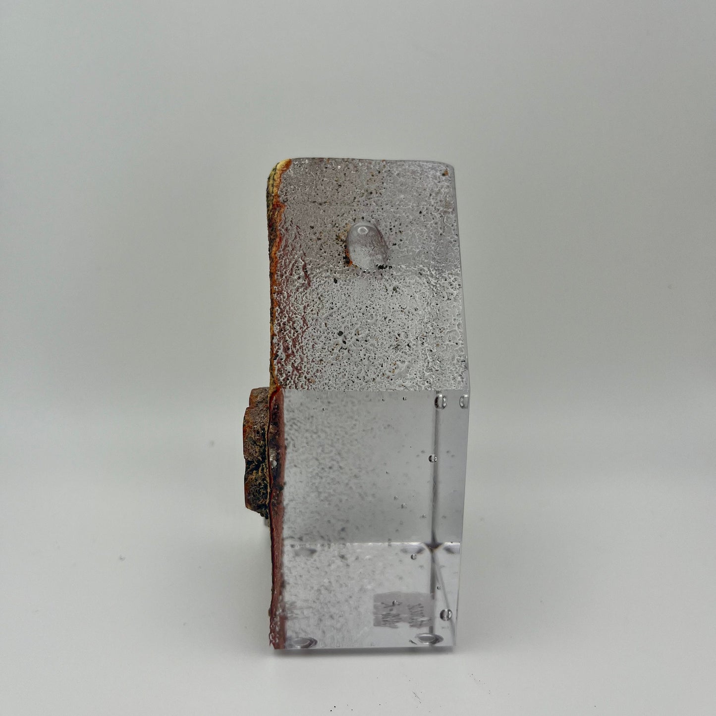 Handmade Blown Art Glass Shaped Sculpture