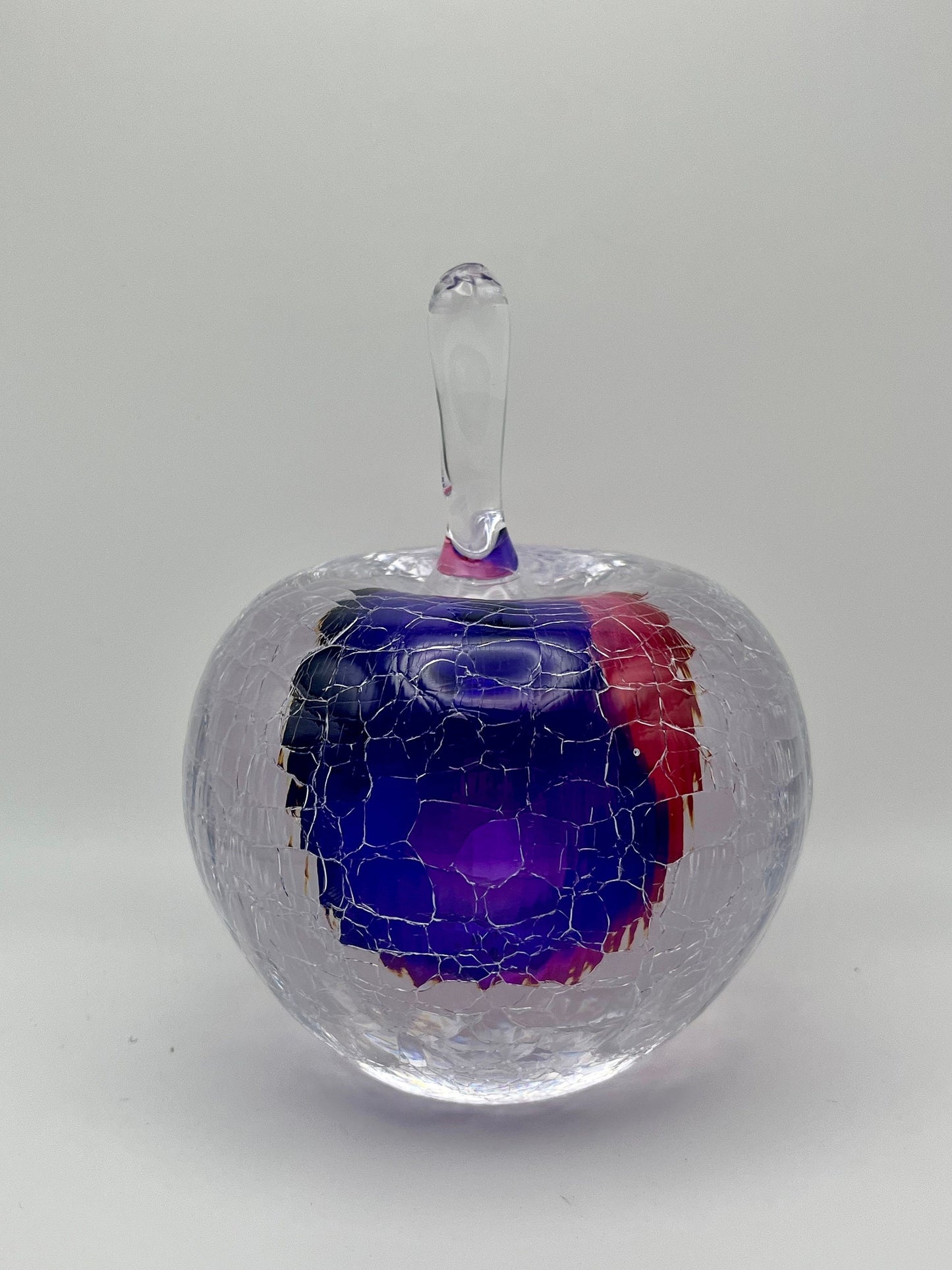 Handmade Blown Art Glass Shaped Sculpture