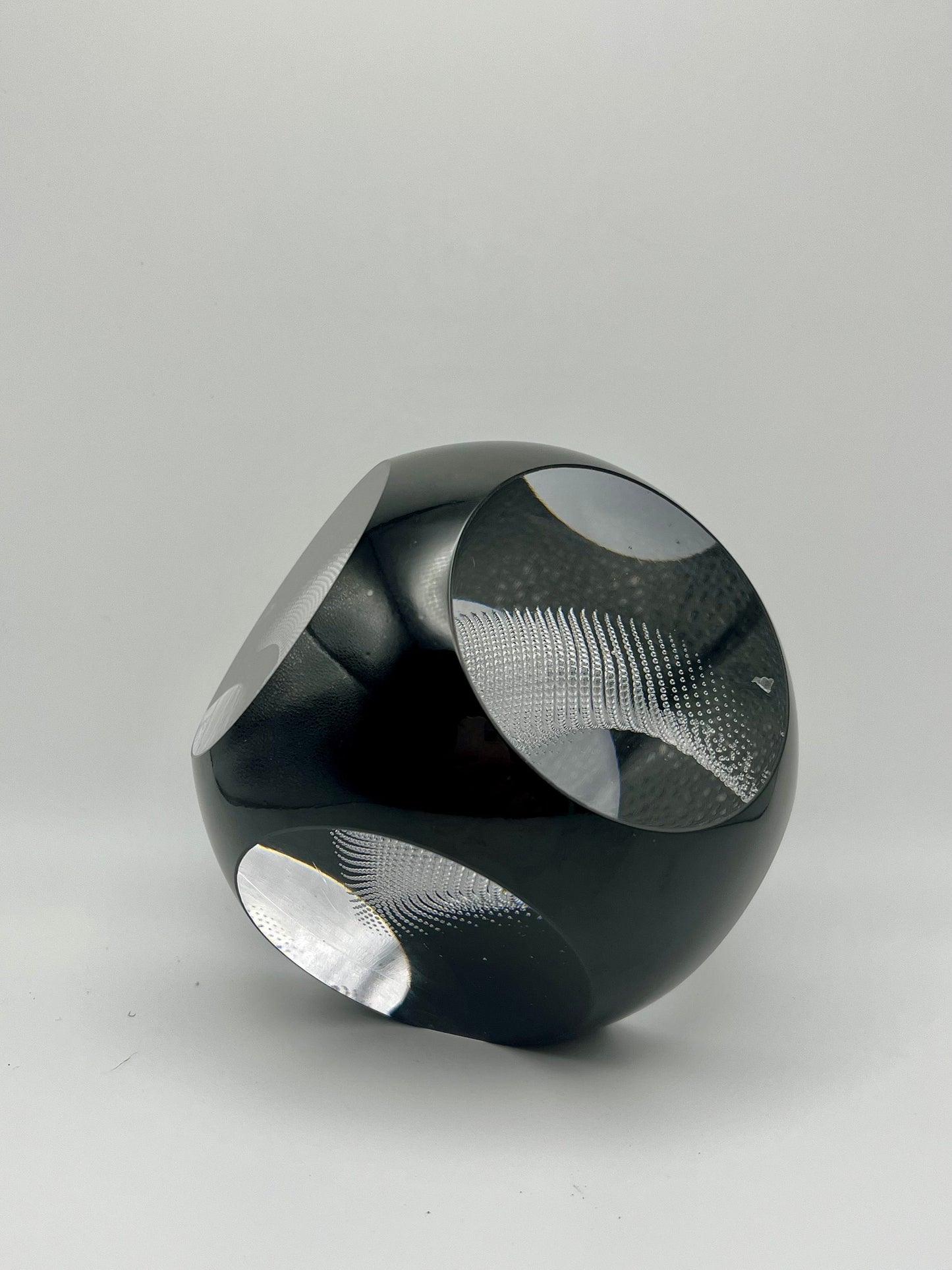 Handmade Blown Art Glass Shaped Sculpture