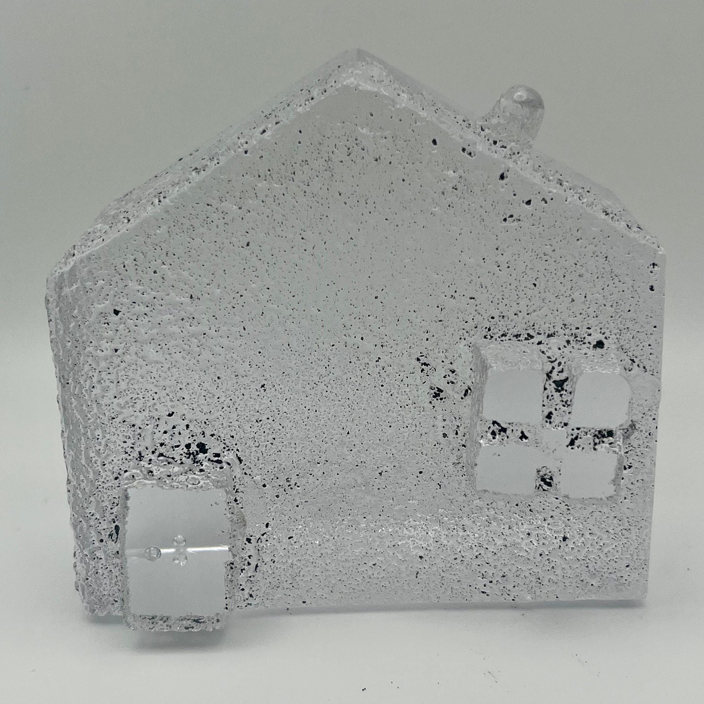 Handmade Blown Art Glass Shaped Sculpture