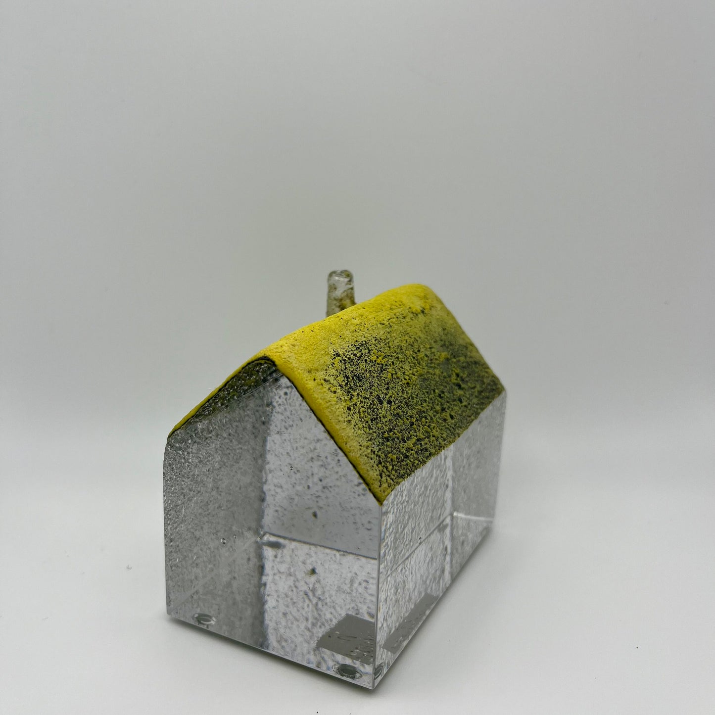 Handmade Blown Art Glass Shaped Sculpture