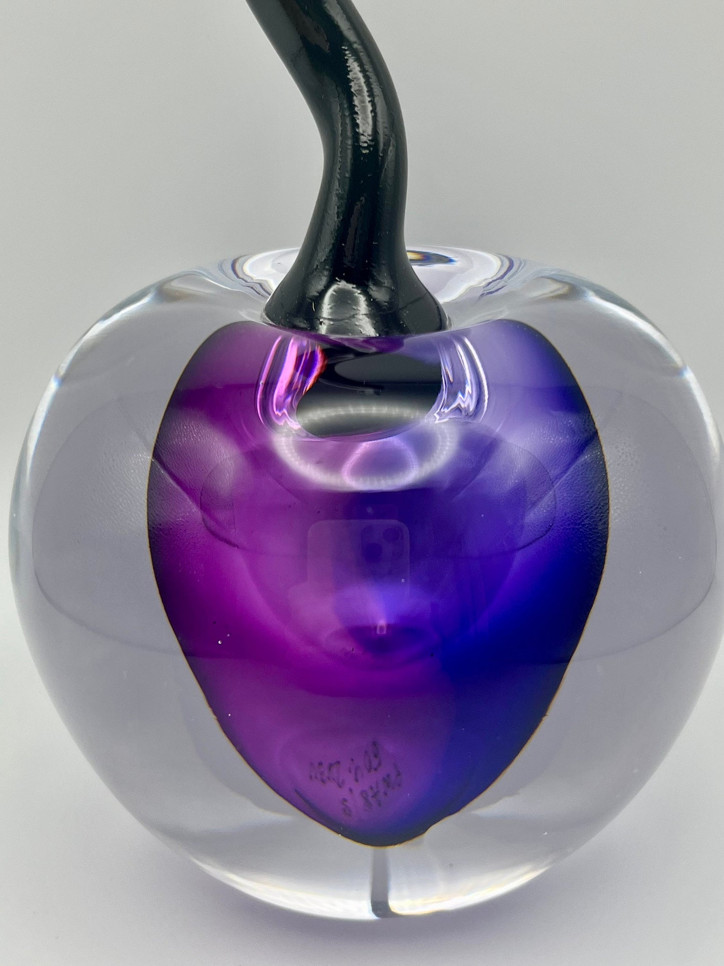 Handmade Blown Art Glass Shaped Sculpture