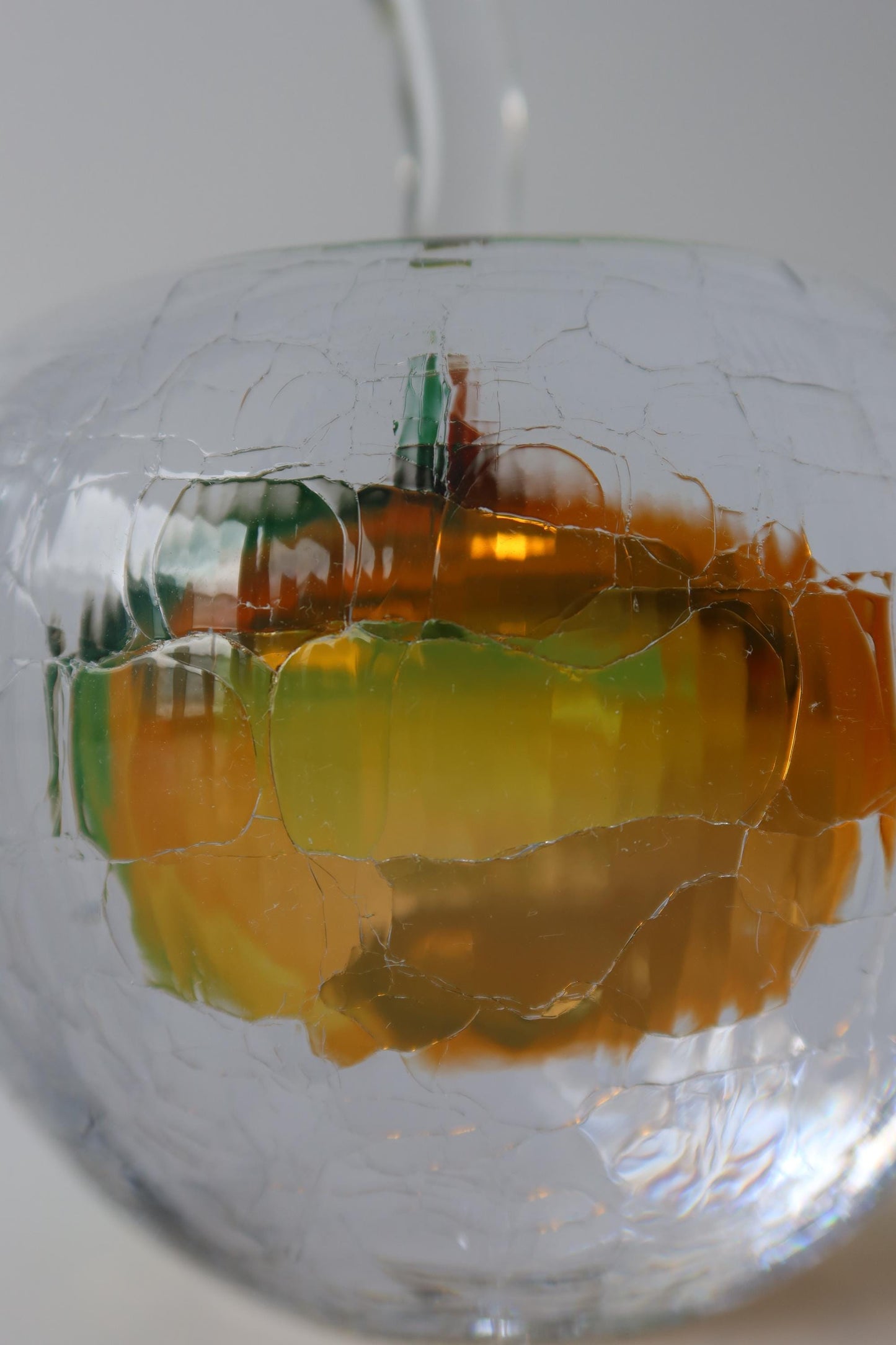 Handmade Blown Art Glass Shaped Sculpture