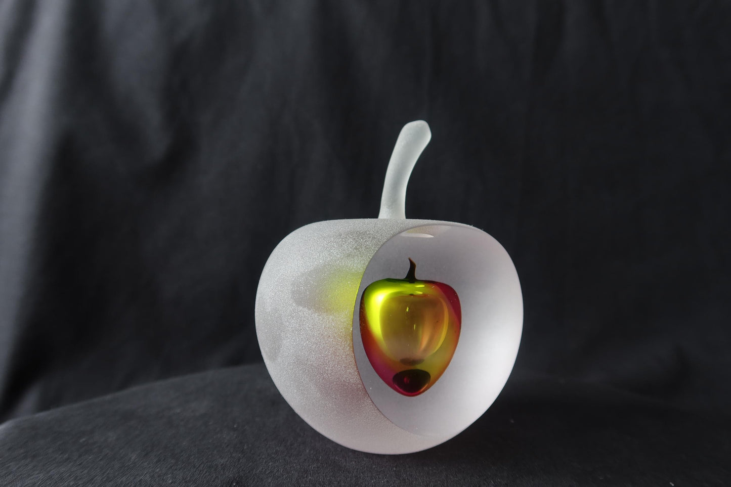 Handmade Blown Art Glass Shaped Sculpture