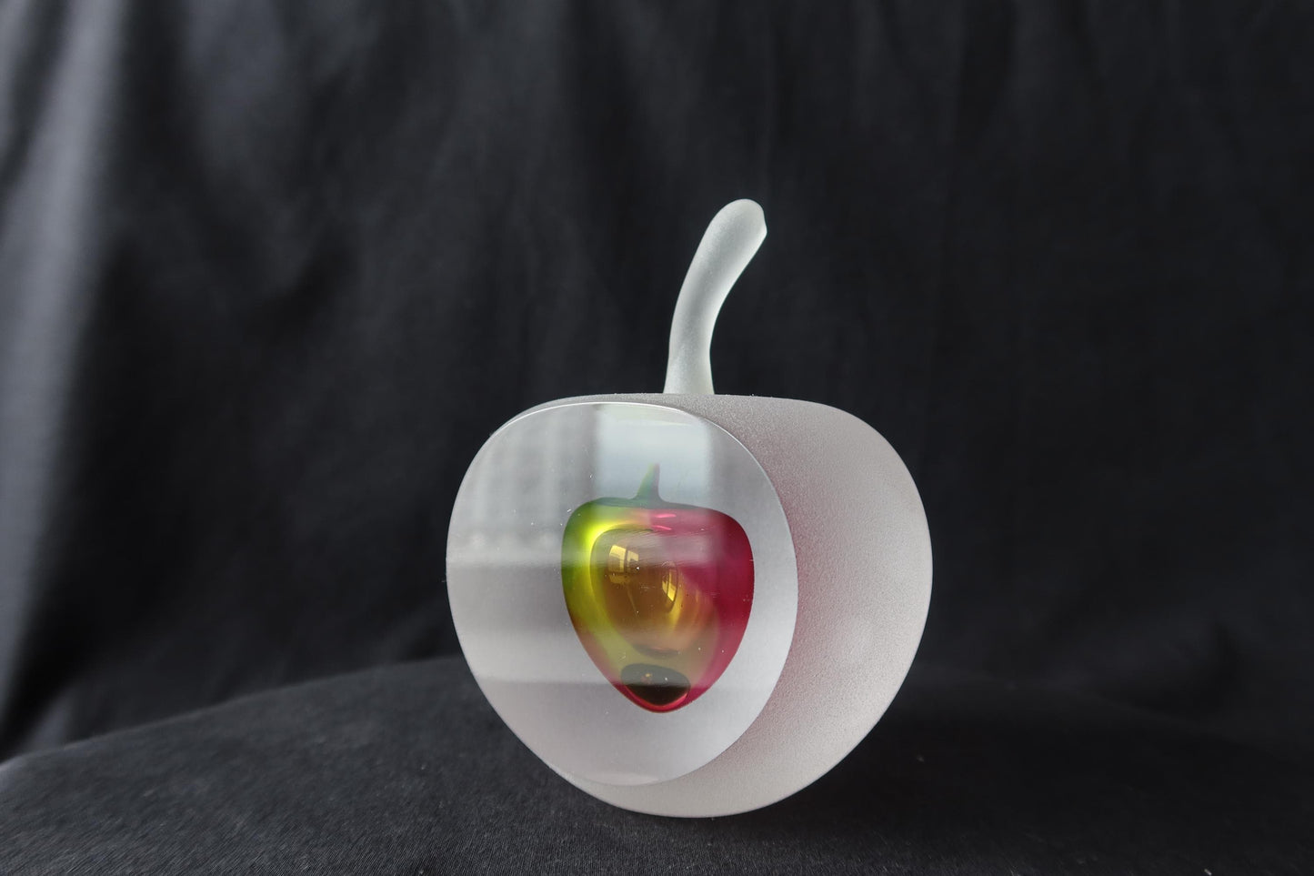 Handmade Blown Art Glass Shaped Sculpture