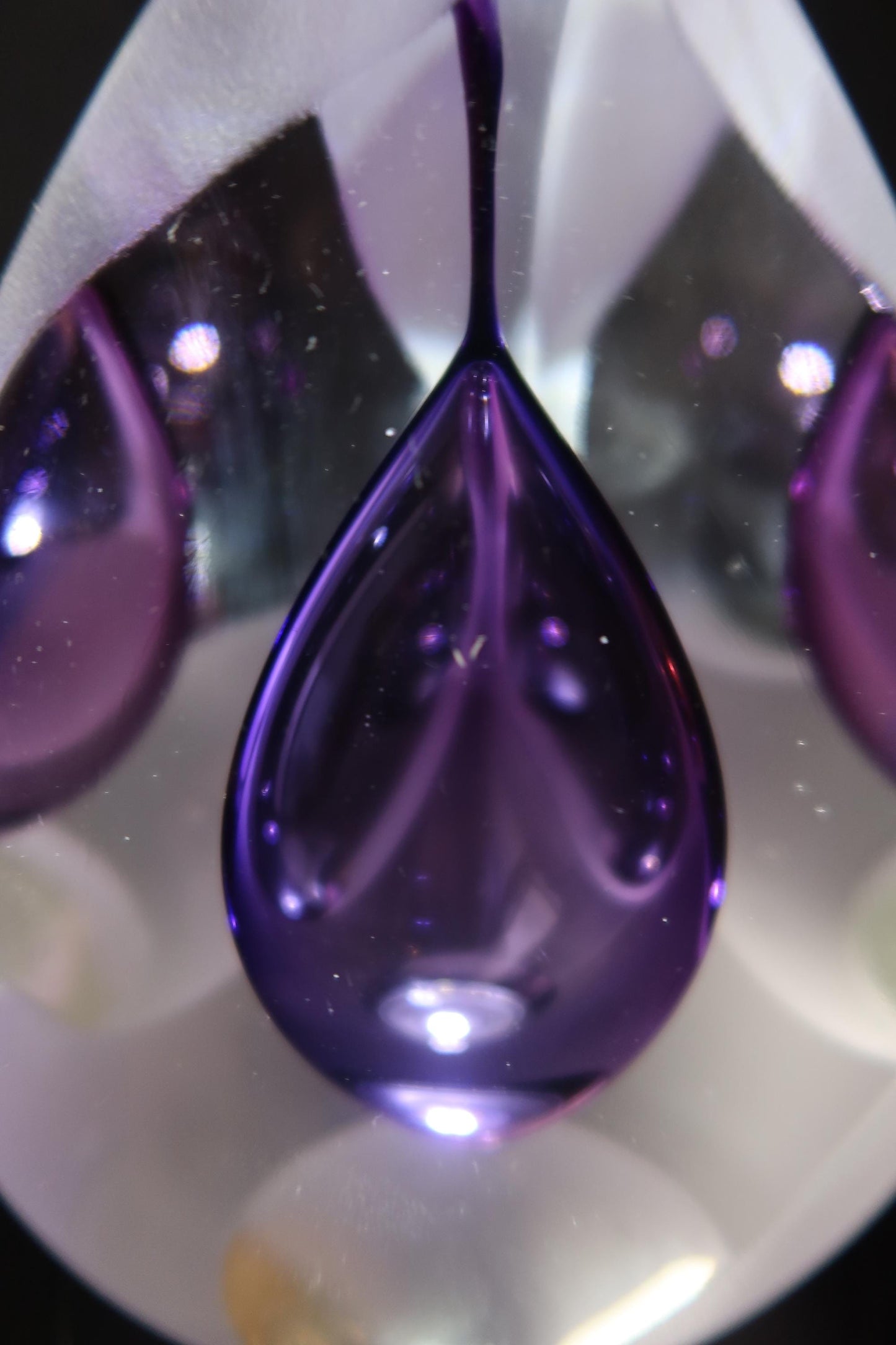 Handmade Blown Art Glass Shaped Sculpture
