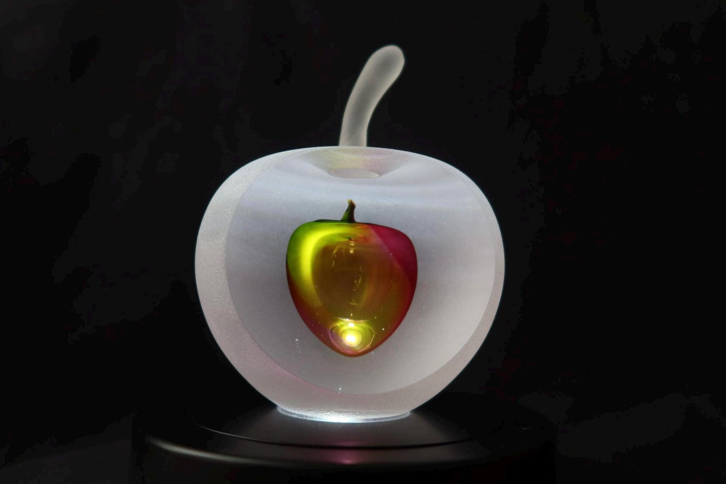 Handmade Blown Art Glass Shaped Sculpture