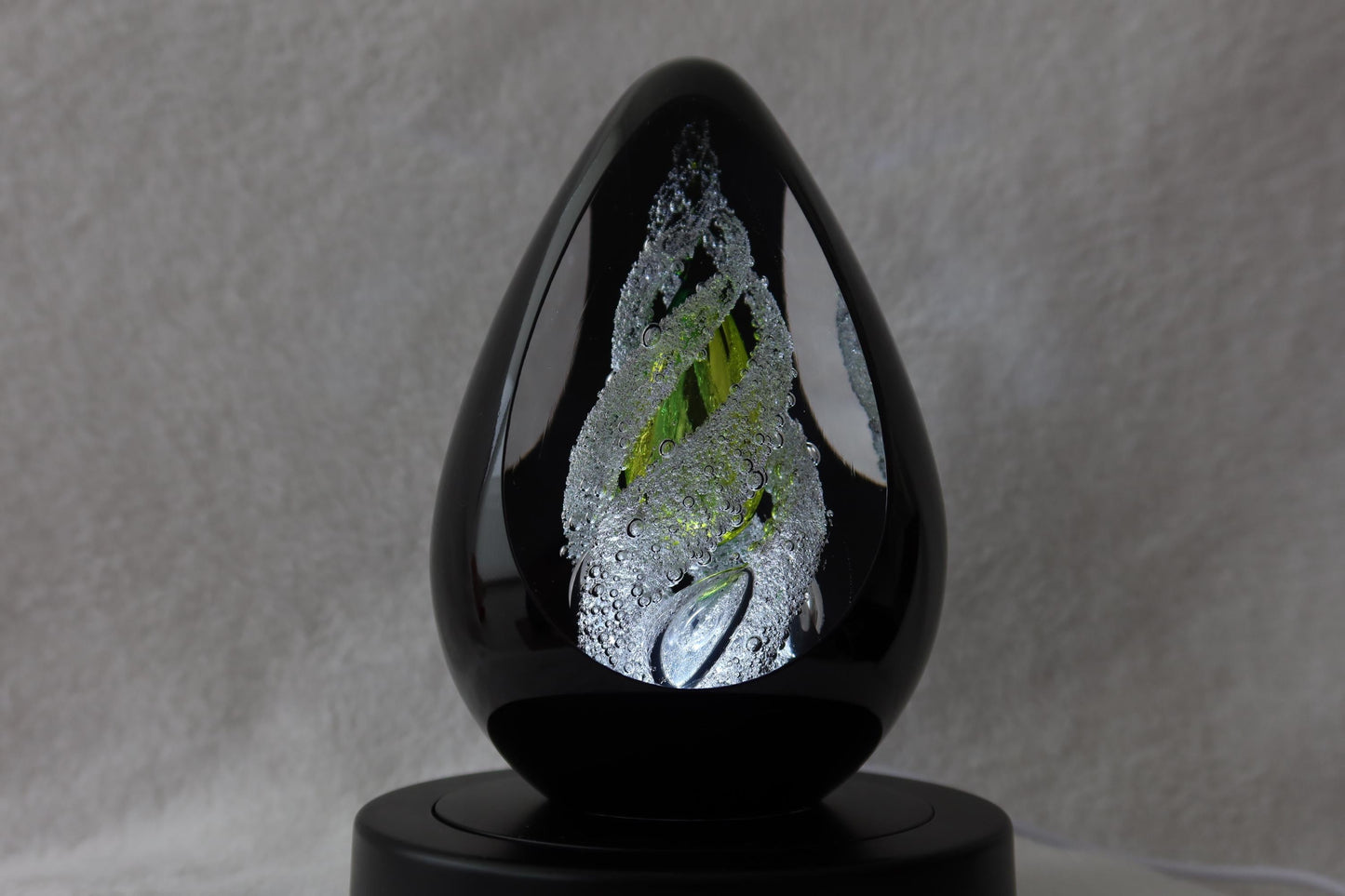 Handmade Blown Art Glass Shaped Sculpture