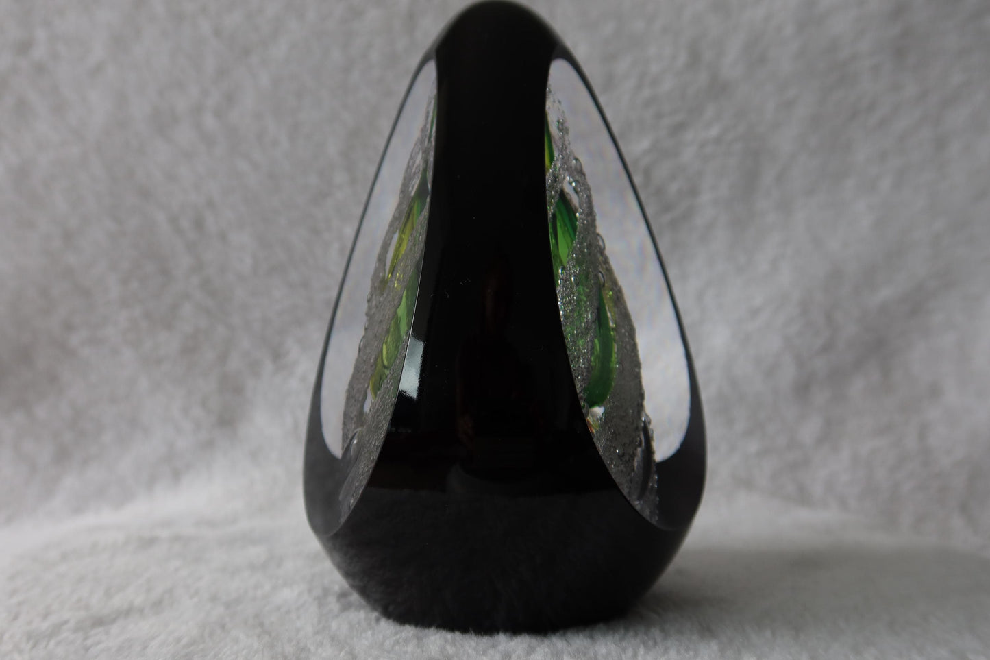Handmade Blown Art Glass Shaped Sculpture