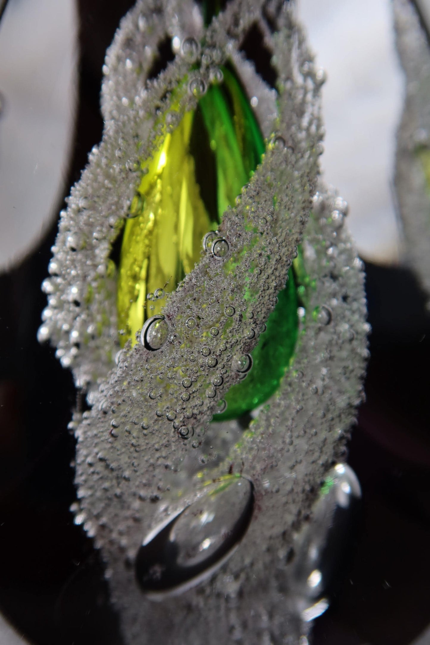 Handmade Blown Art Glass Shaped Sculpture