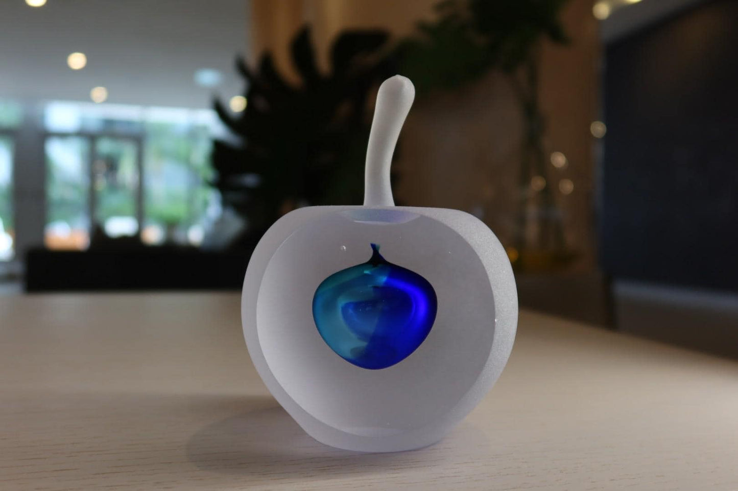 Hand Blown Glass Home Decor Figures Handmade Art Sculpture (Pwa106163v3y)