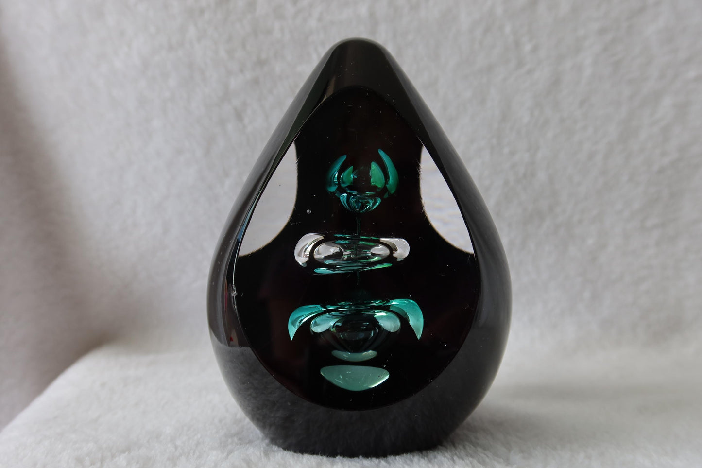 Handmade Blown Art Glass Shaped Sculpture