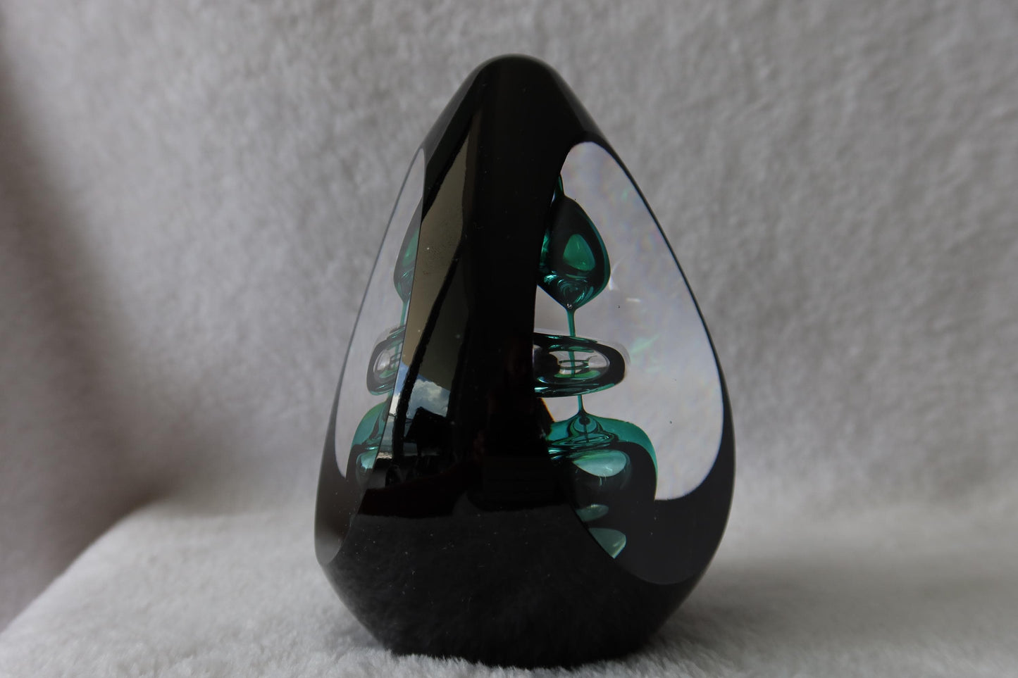 Handmade Blown Art Glass Shaped Sculpture