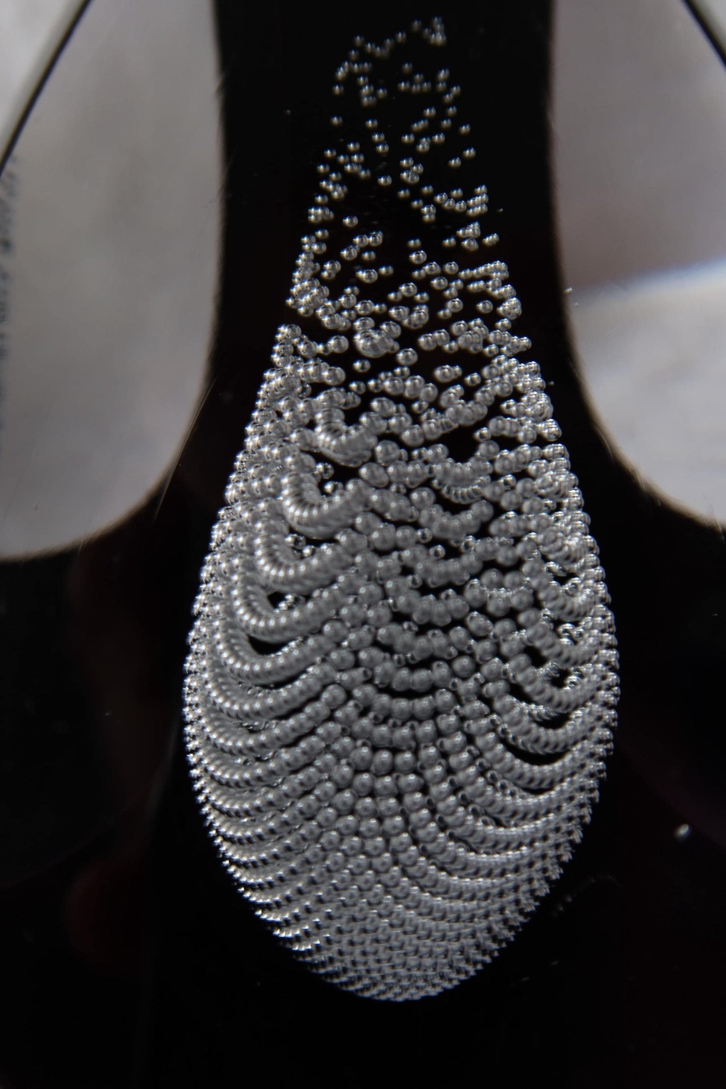 Handmade Blown Art Glass Shaped Sculpture