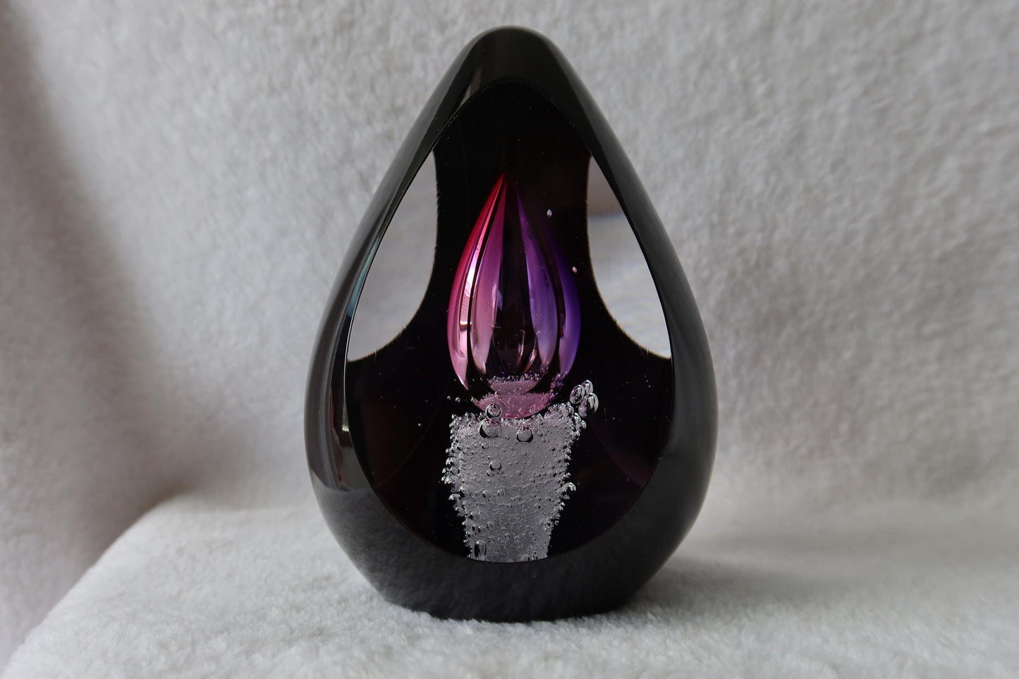 Handmade Blown Art Glass Shaped Sculpture