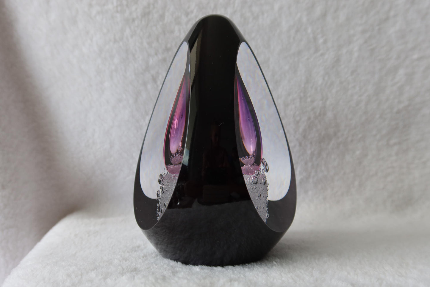 Handmade Blown Art Glass Shaped Sculpture
