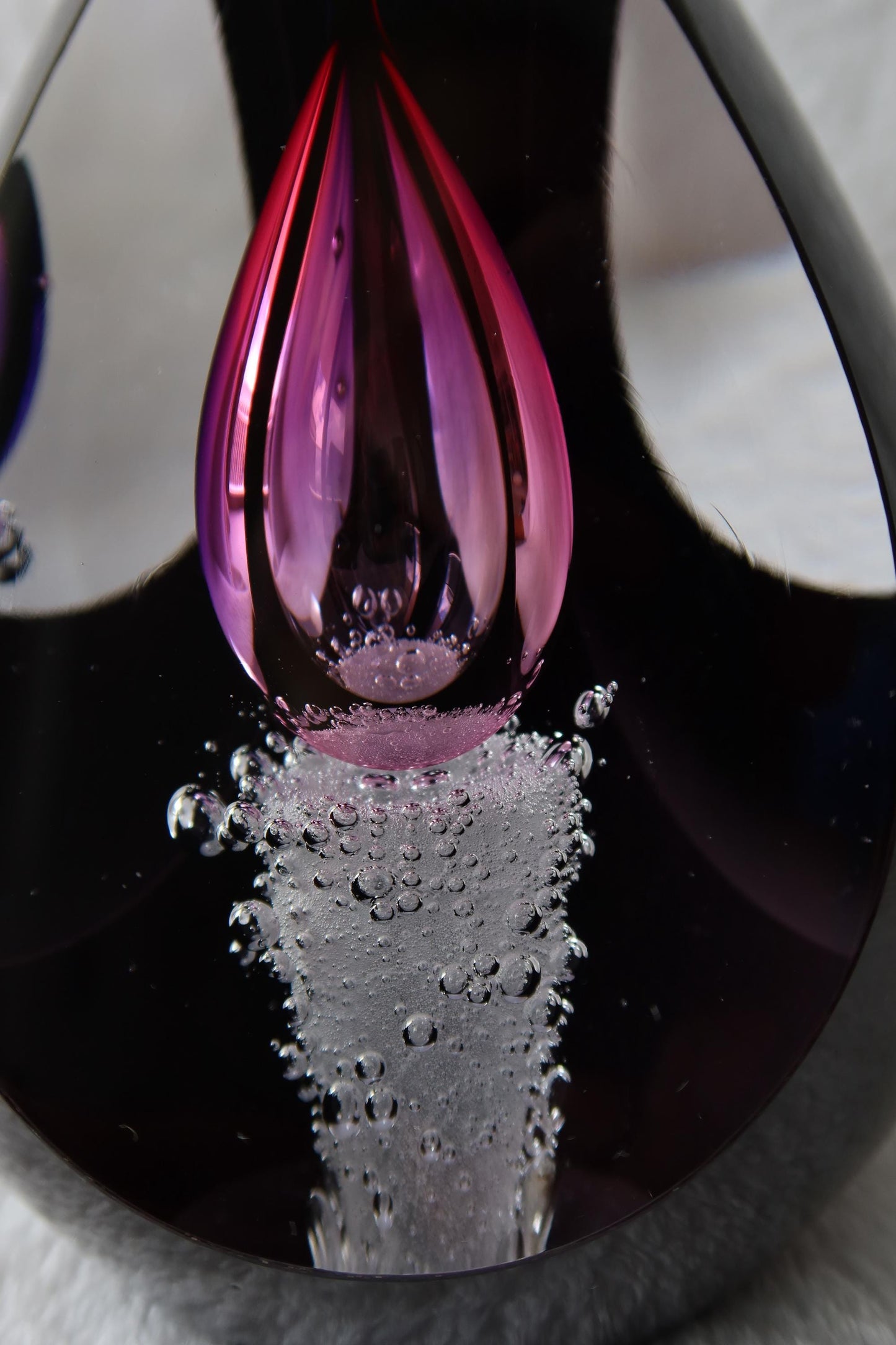 Handmade Blown Art Glass Shaped Sculpture