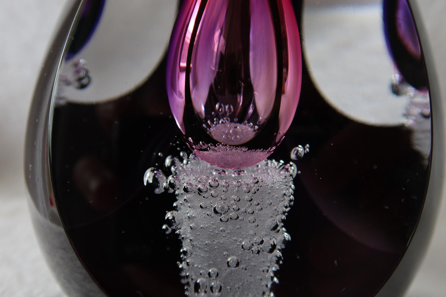 Handmade Blown Art Glass Shaped Sculpture