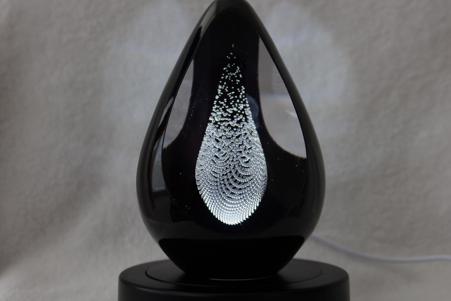 Handmade Blown Art Glass Shaped Sculpture