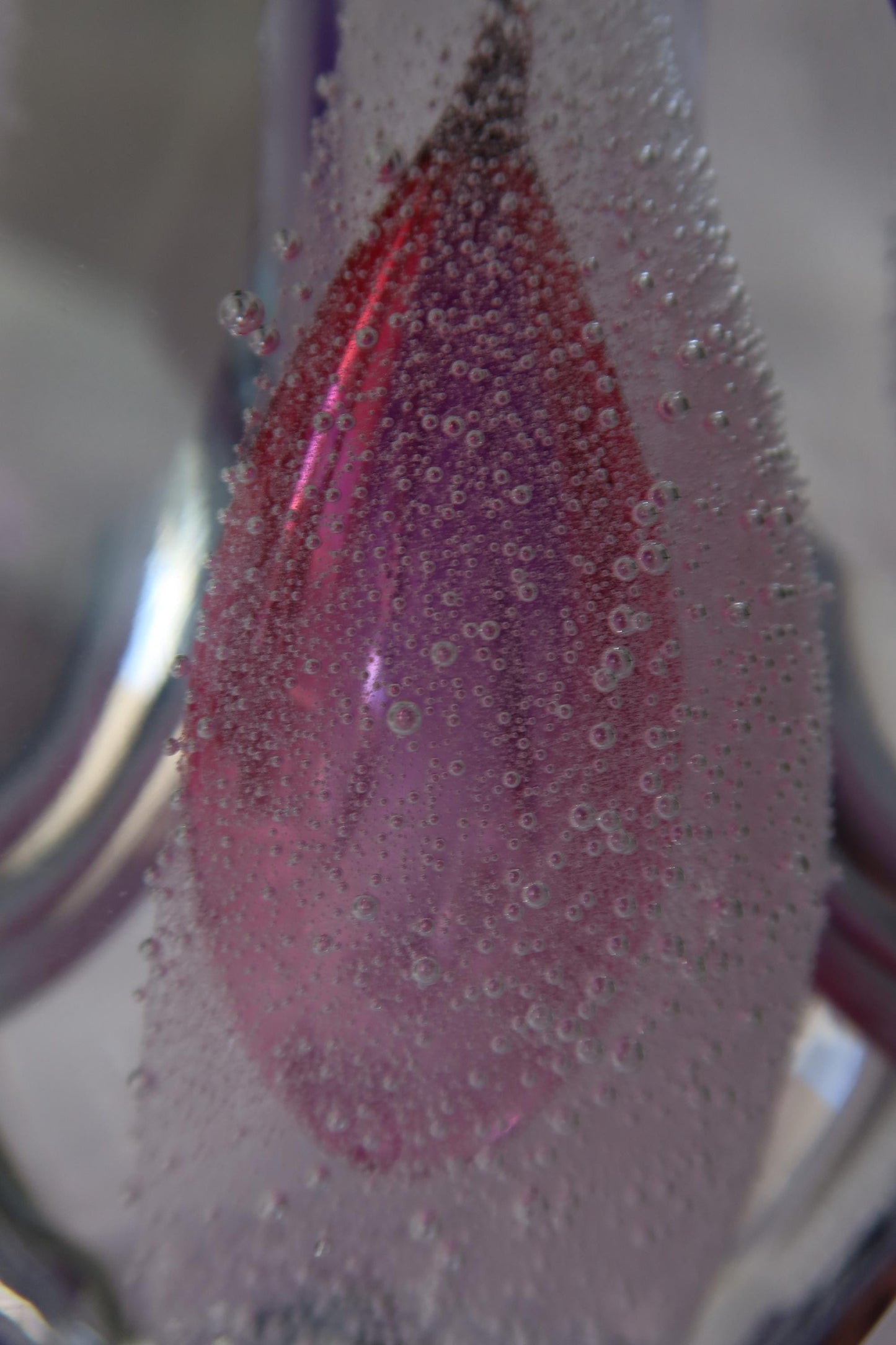 Handmade Blown Art Glass Shaped Sculpture