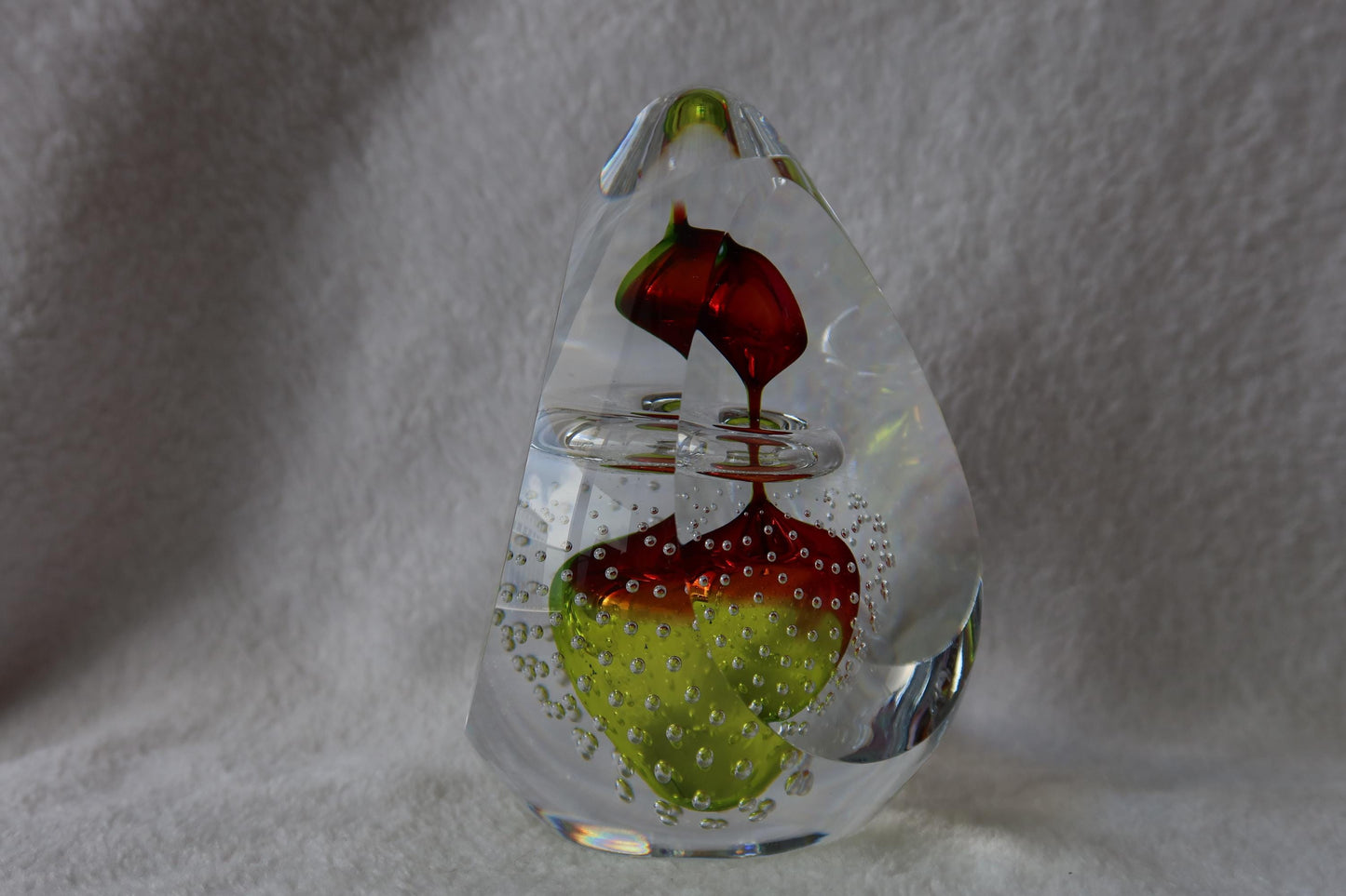 Handmade Blown Art Glass Shaped Sculpture
