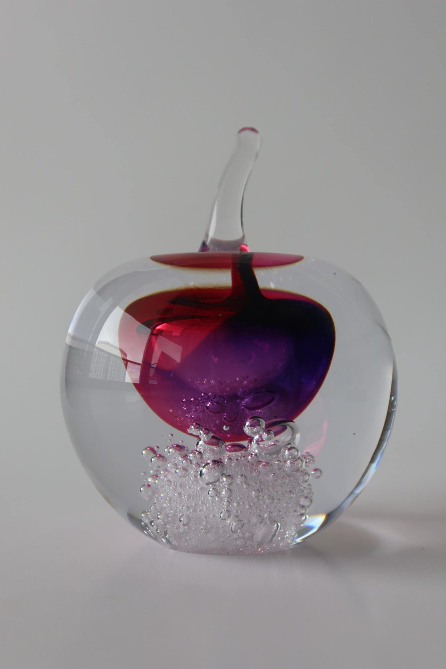 Handmade Blown Art Glass Shaped Sculpture