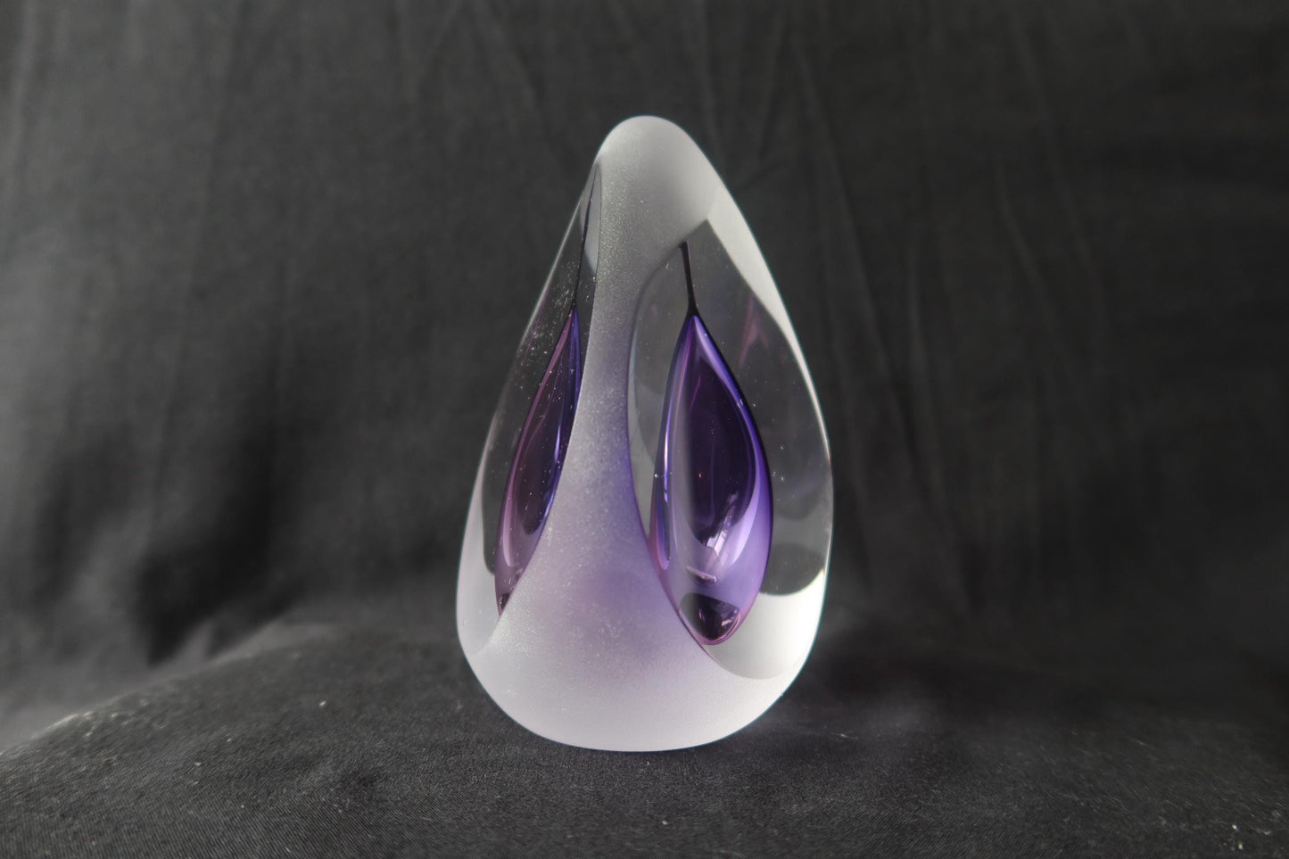 Handmade Blown Art Glass Shaped Sculpture