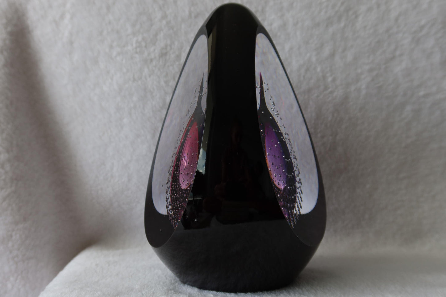 Handmade Blown Art Glass Shaped Sculpture