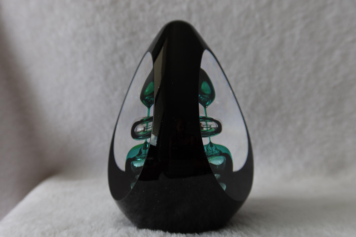 Handmade Blown Art Glass Shaped Sculpture