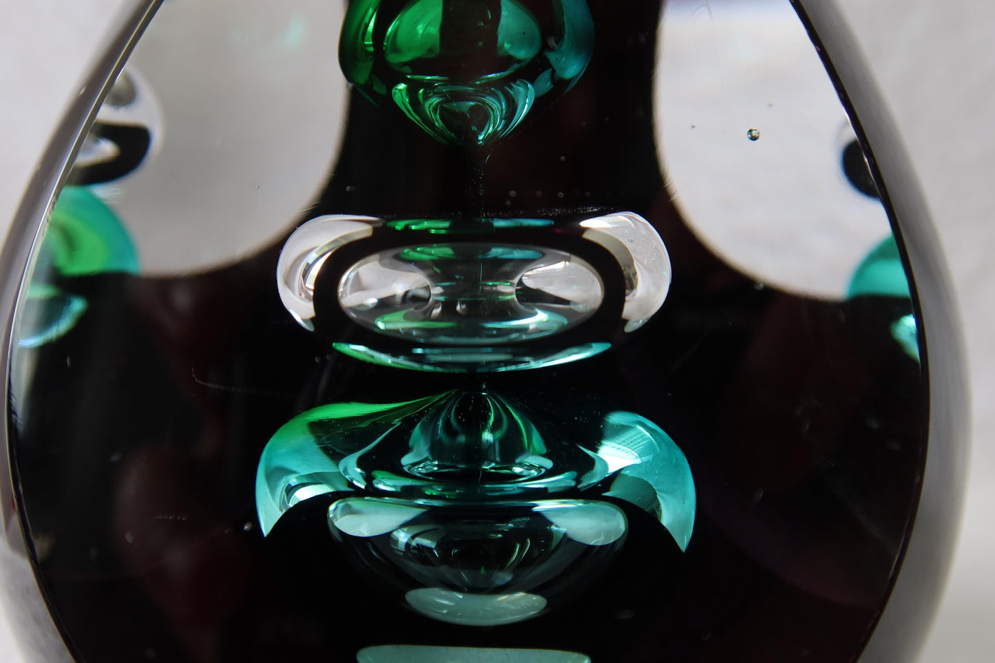 Handmade Blown Art Glass Shaped Sculpture