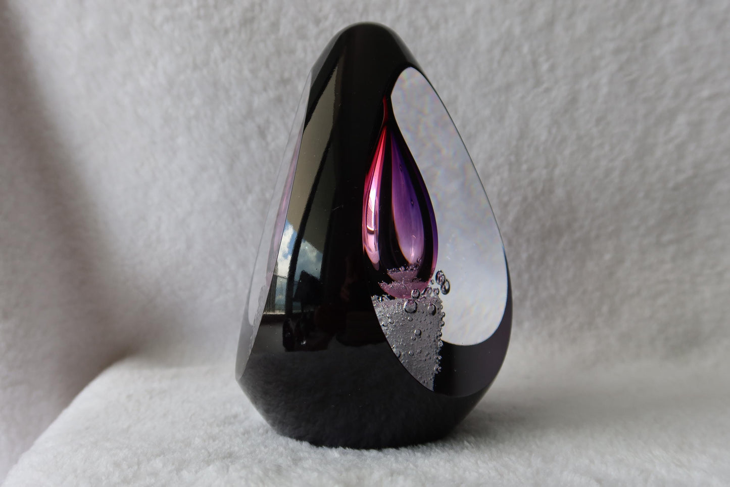 Handmade Blown Art Glass Shaped Sculpture