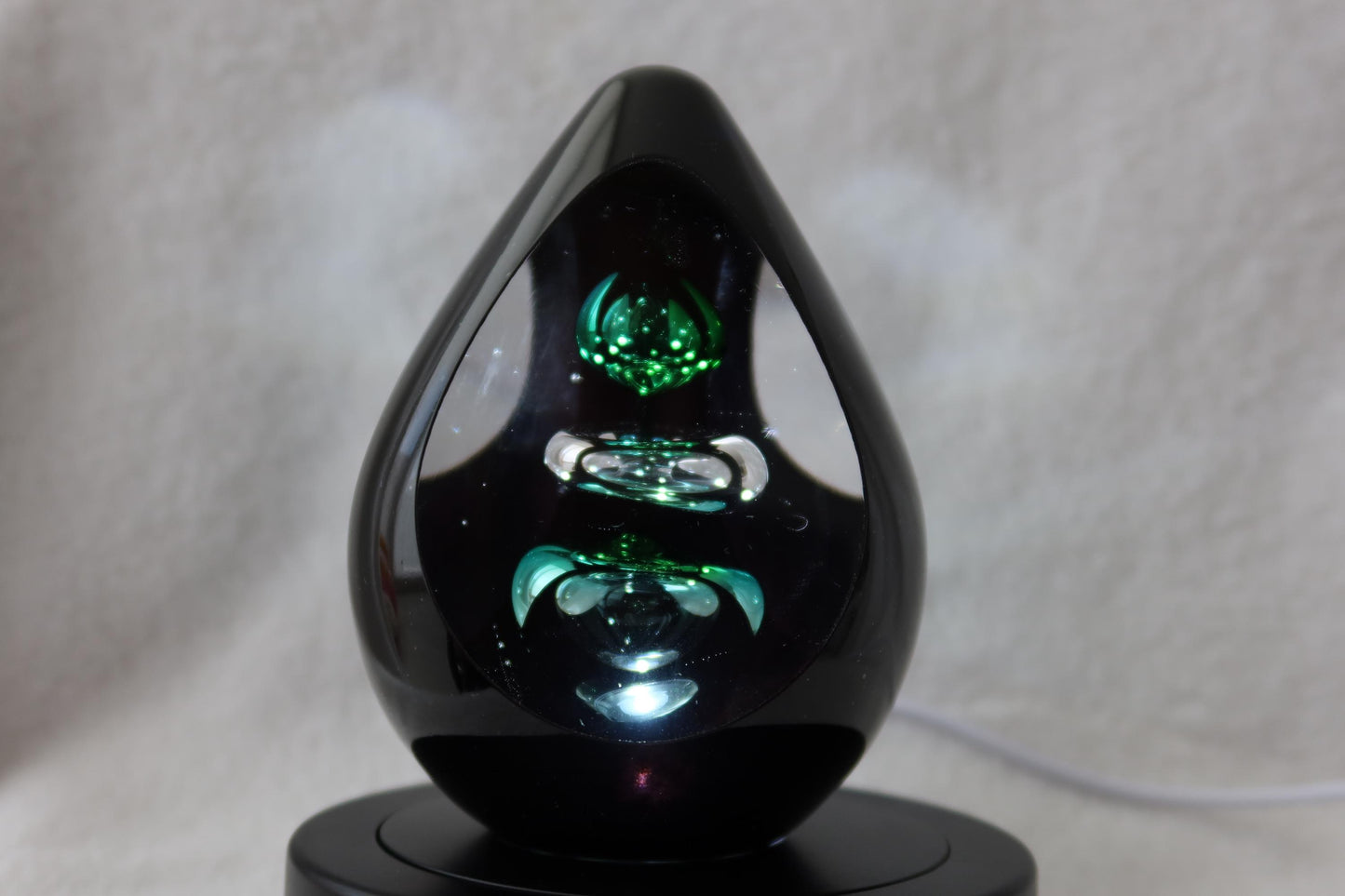Handmade Blown Art Glass Shaped Sculpture