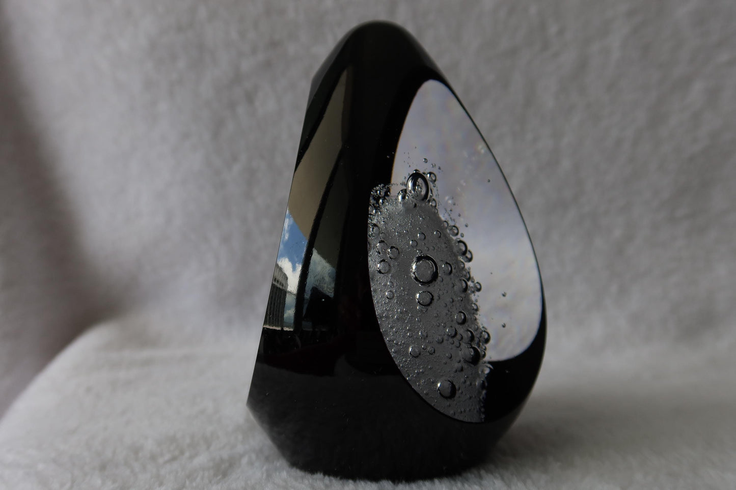 Handmade Blown Art Glass Shaped Sculpture