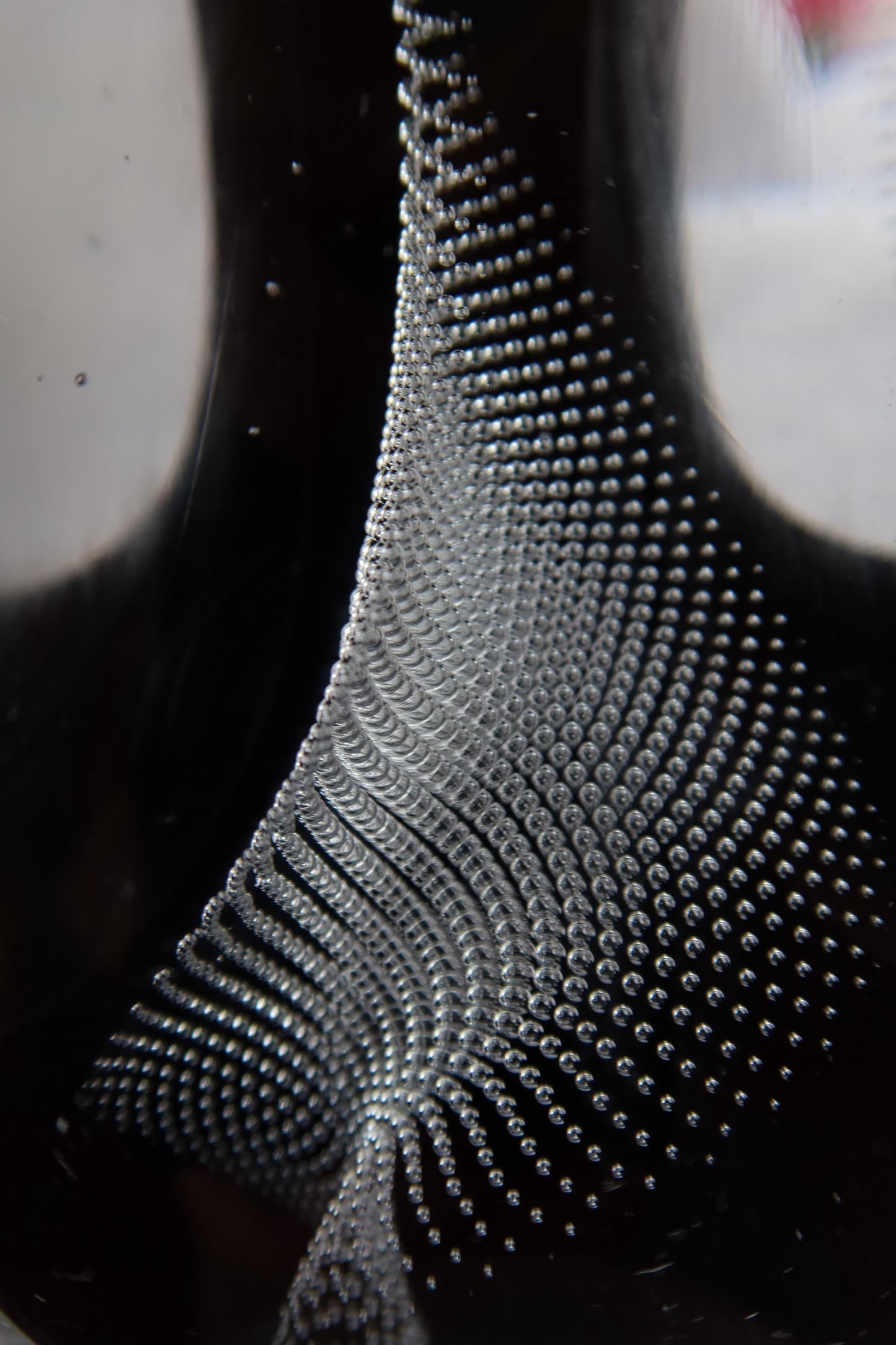 Handmade Blown Art Glass Shaped Sculpture