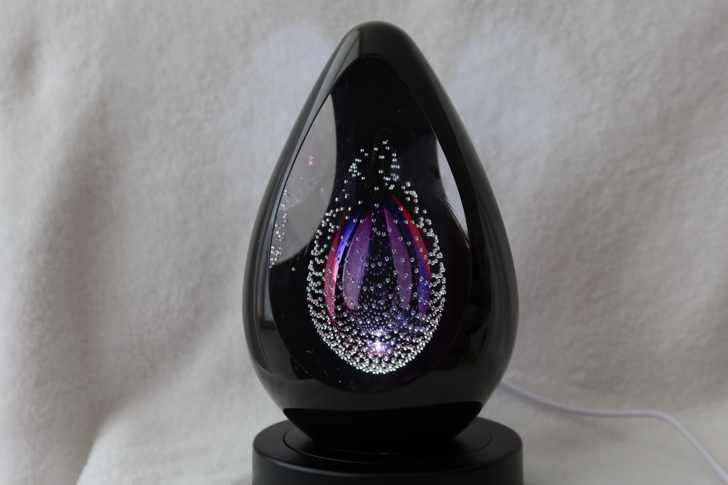 Handmade Blown Art Glass Shaped Sculpture