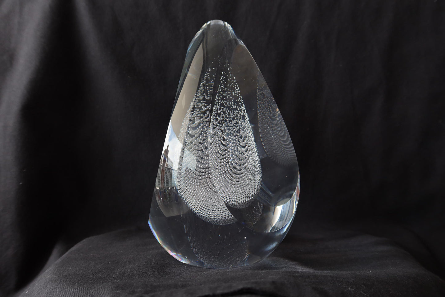 Handmade Blown Art Glass Shaped Sculpture