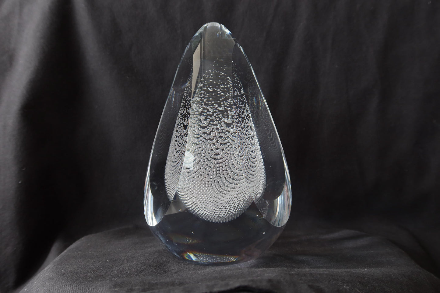 Handmade Blown Art Glass Shaped Sculpture