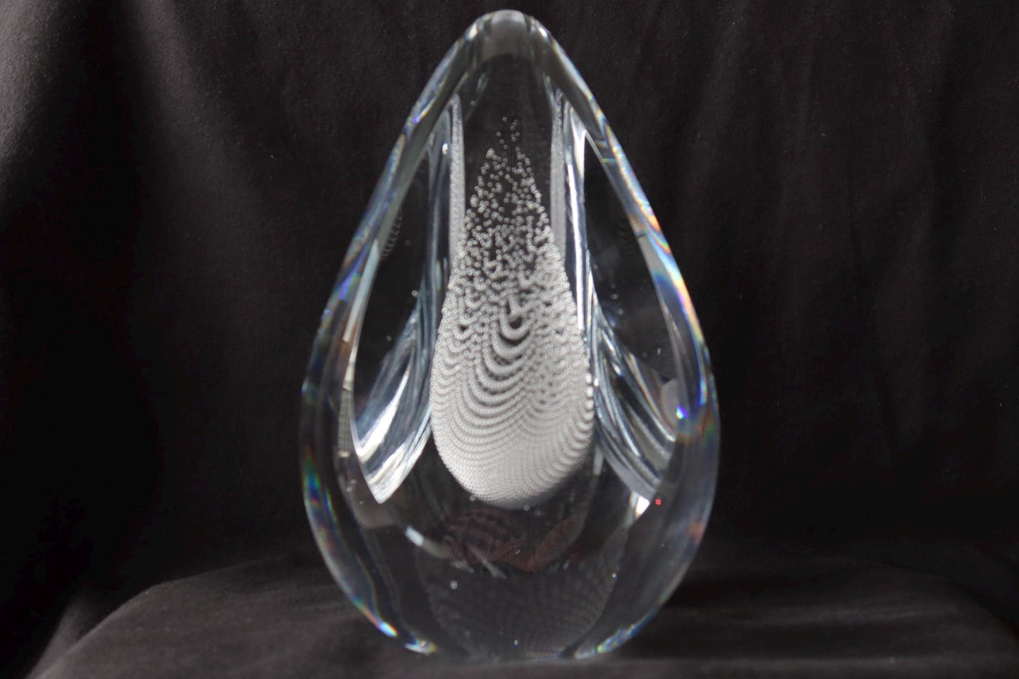 Handmade Blown Art Glass Shaped Sculpture