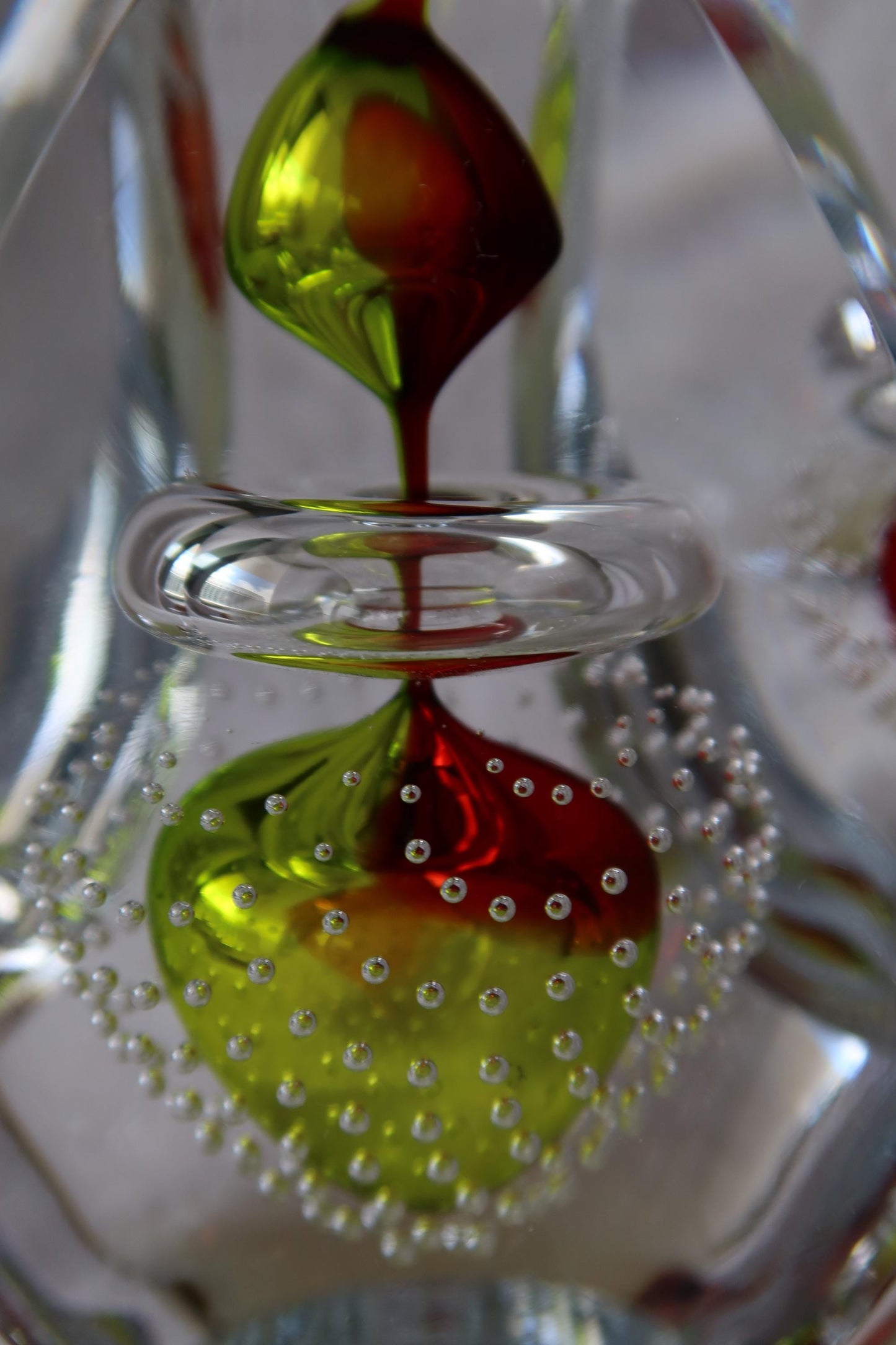 Handmade Blown Art Glass Shaped Sculpture