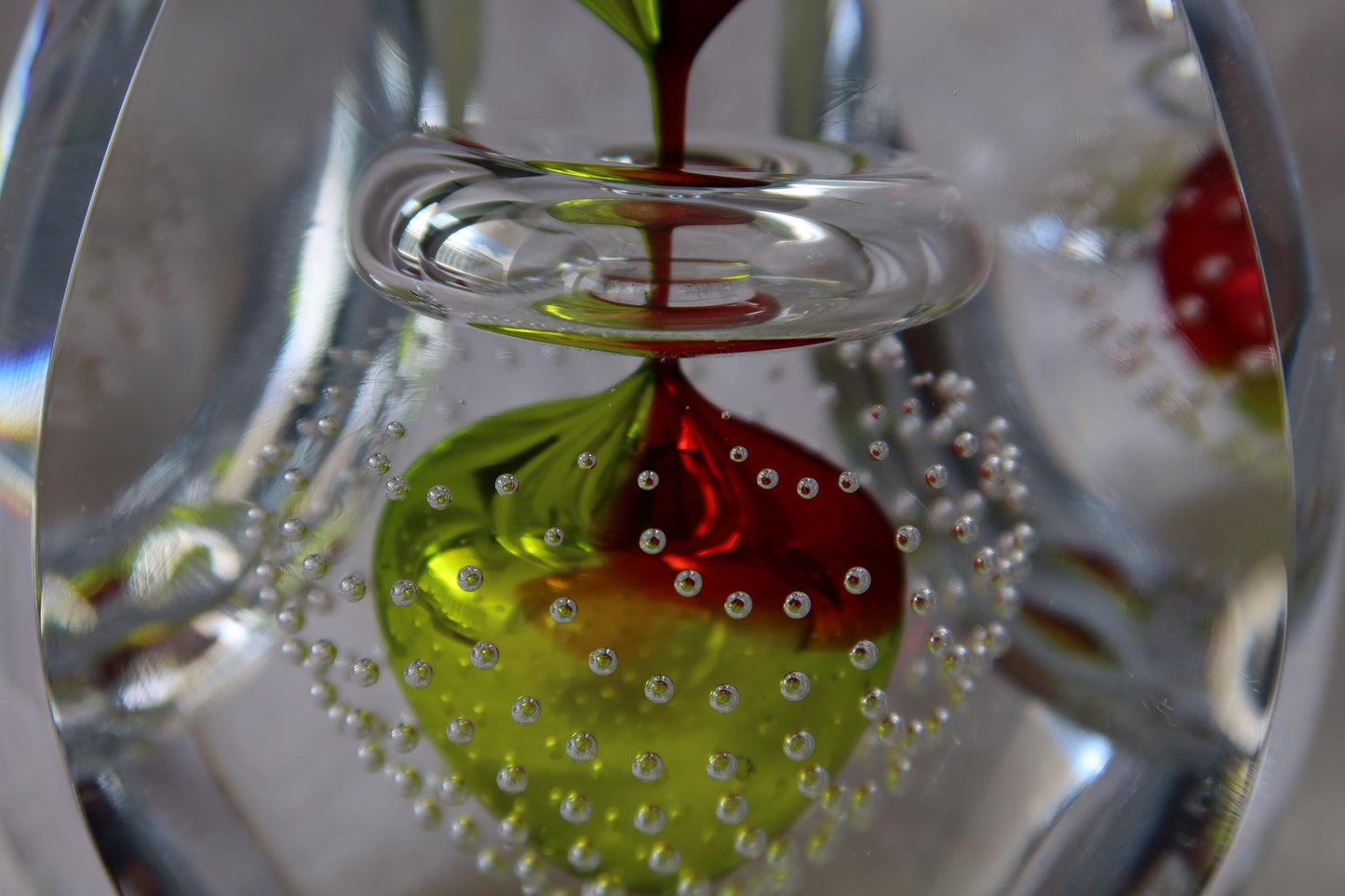 Handmade Blown Art Glass Shaped Sculpture