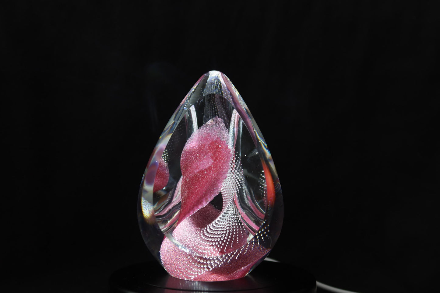 Handmade Blown Art Glass Shaped Sculpture