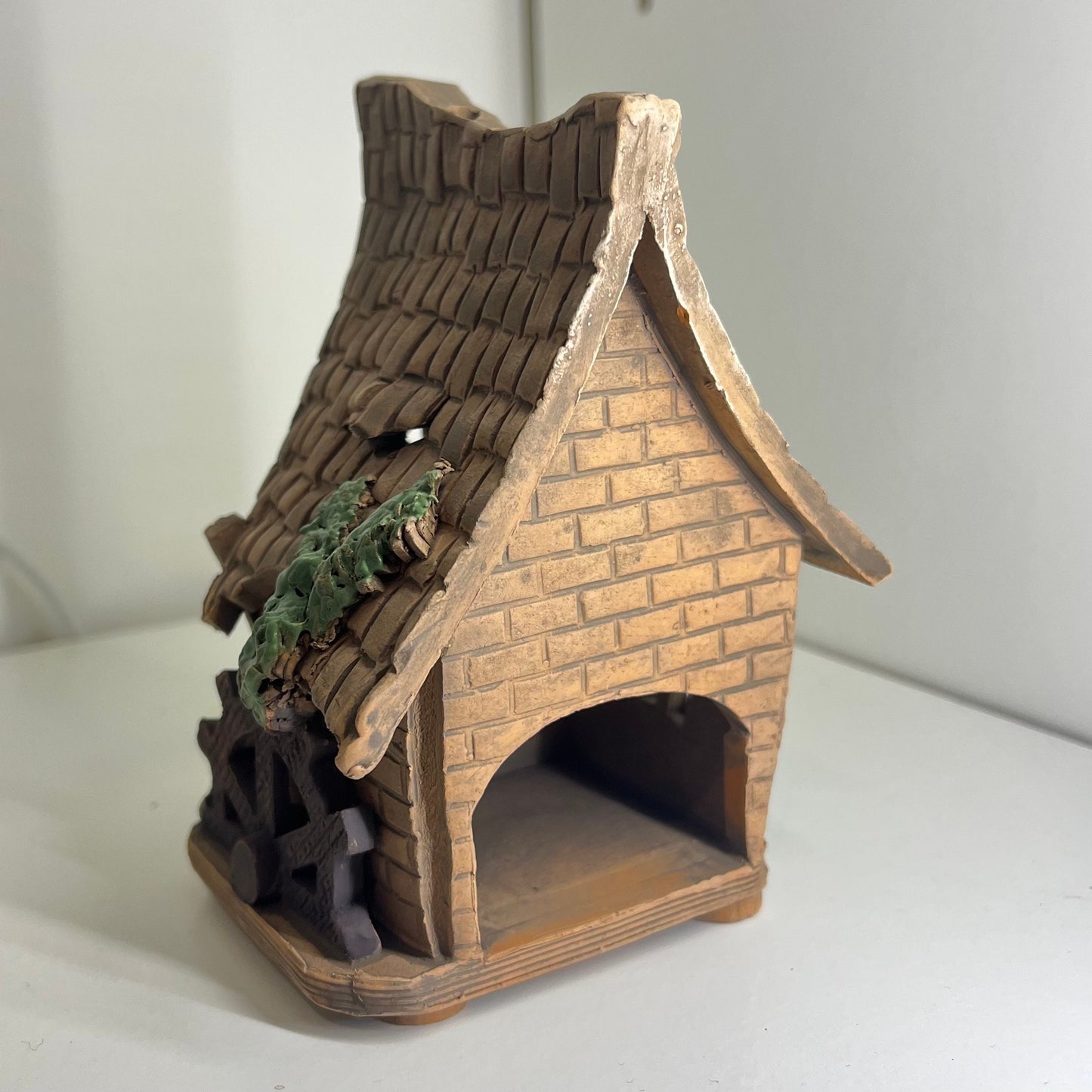 Christmas Ceramic House Collection - Handmade Collectible Miniature, Candle Holder, Room Decoration, Home Decor