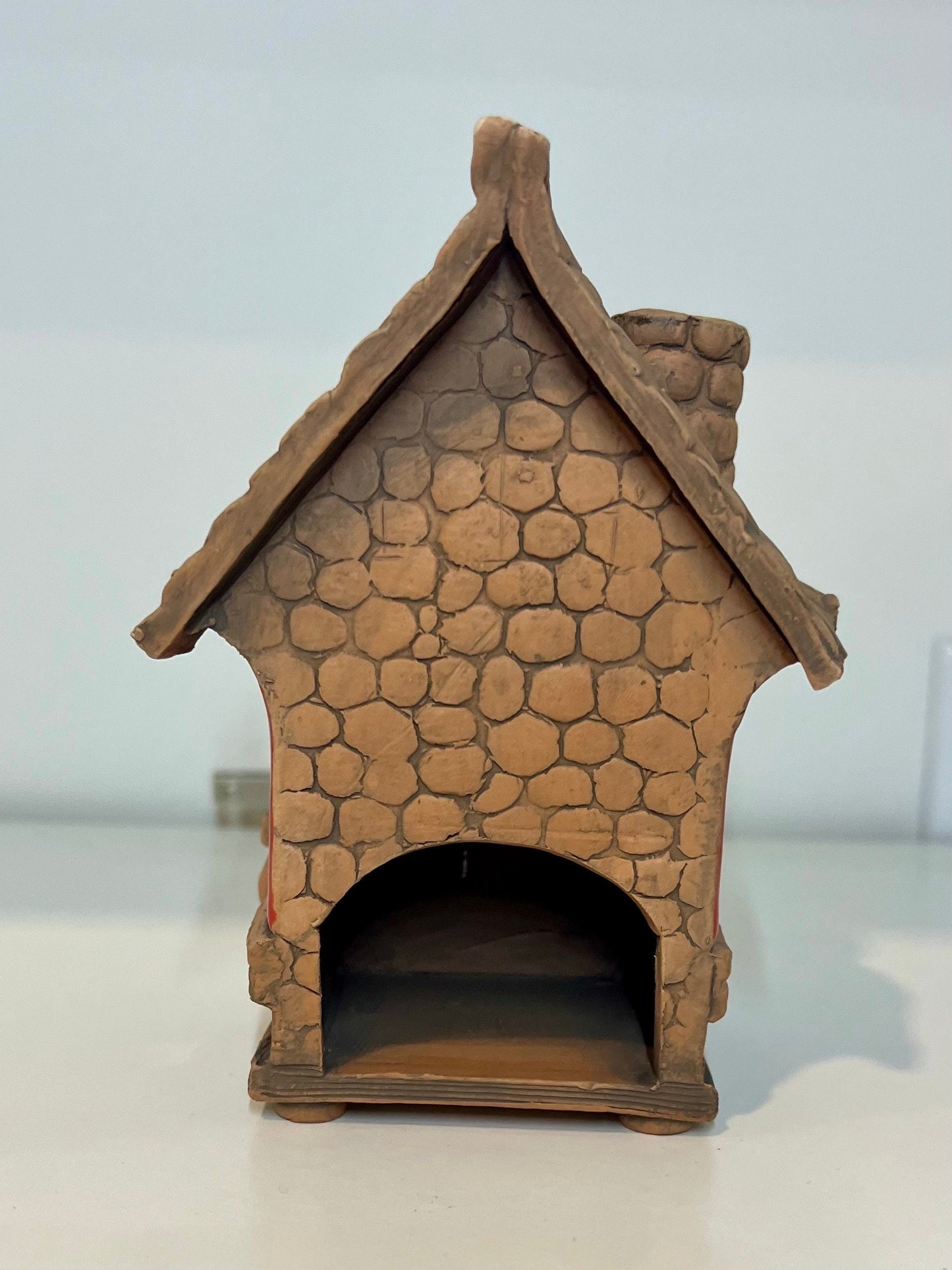 Christmas Ceramic House Collection - Handmade Collectible Miniature, Candle Holder, Room Decoration, Home Decor (R45)