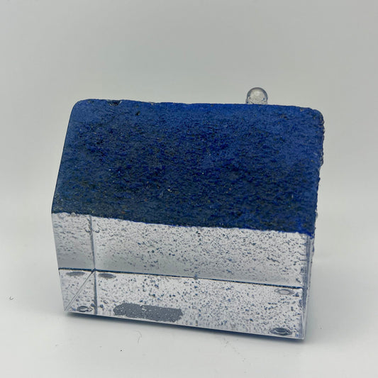 Handmade Blown Art Glass Shaped Sculpture