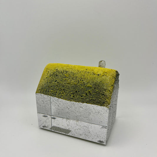 Handmade Blown Art Glass Shaped Sculpture