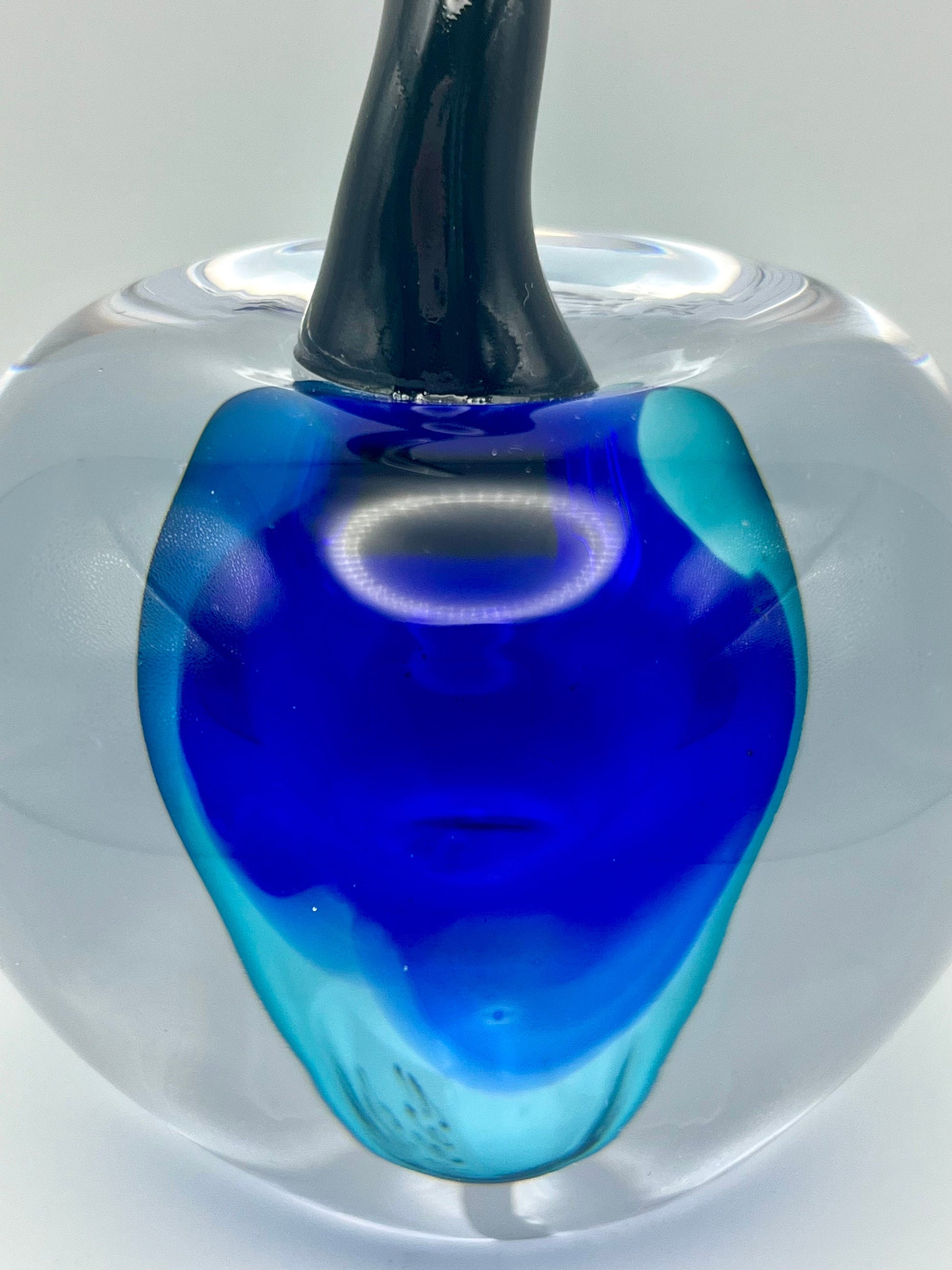 Handmade Blown Art Glass Shaped Sculpture