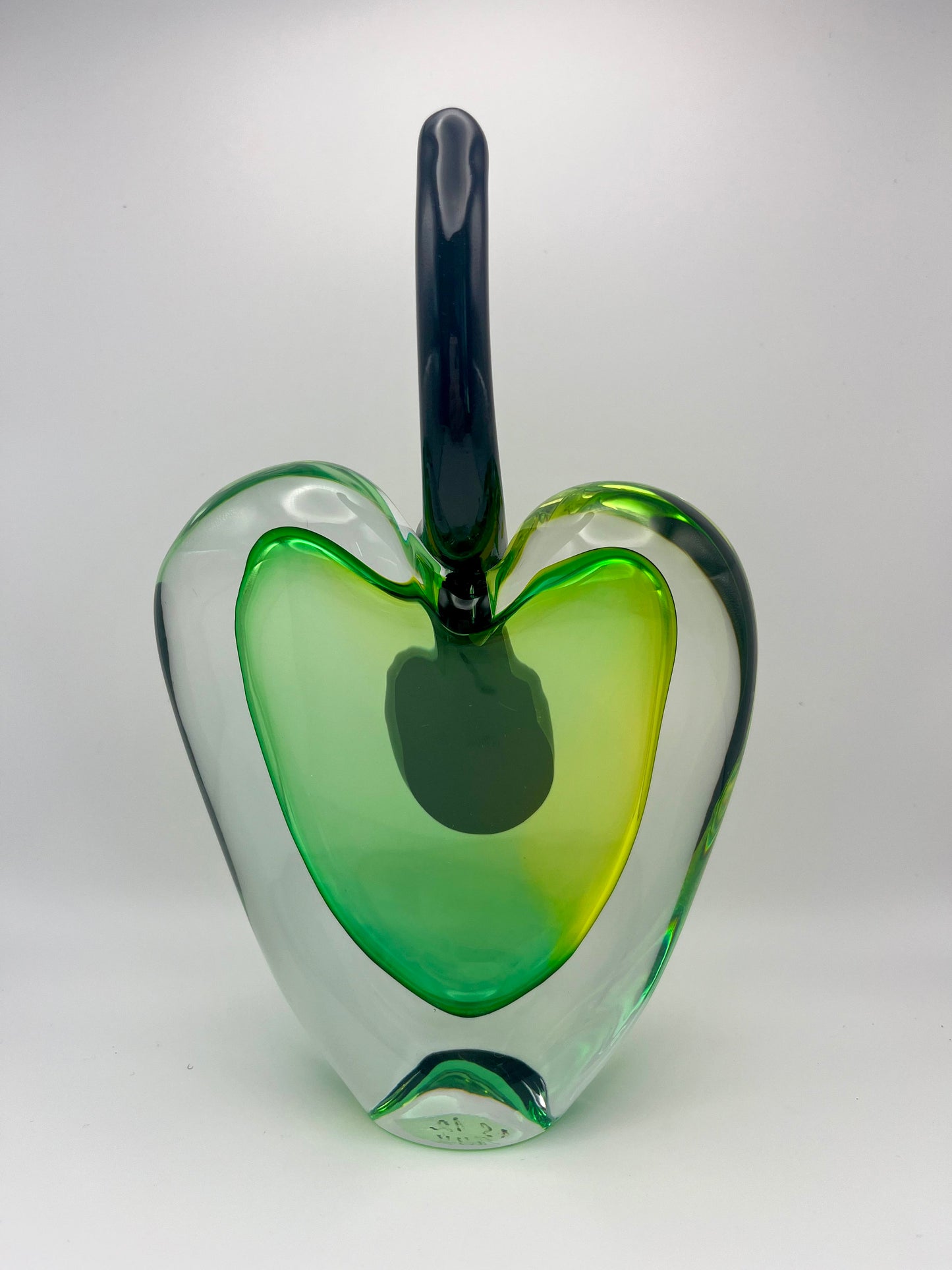 Handmade Blown Art Glass Shaped Sculpture