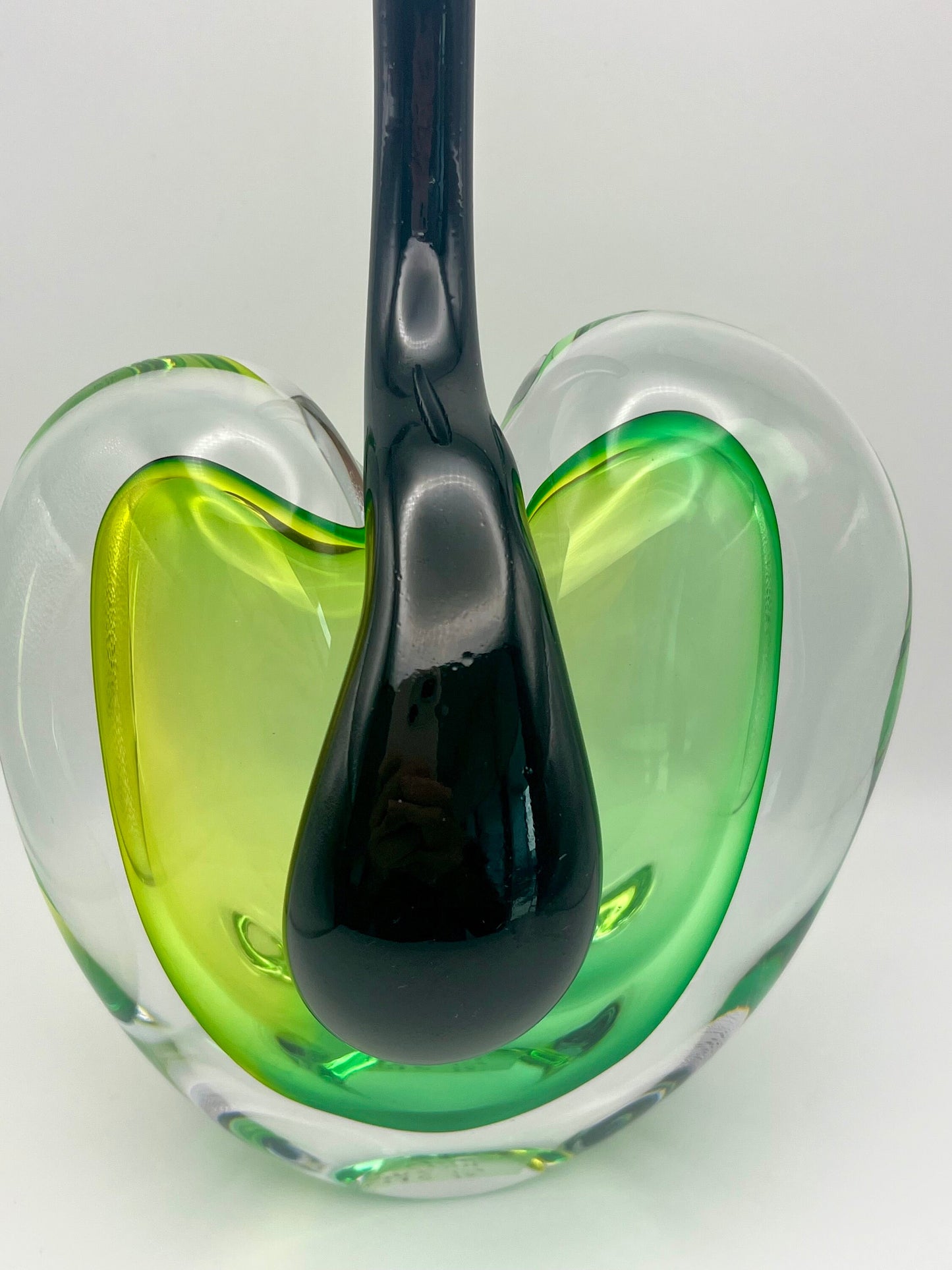 Handmade Blown Art Glass Shaped Sculpture